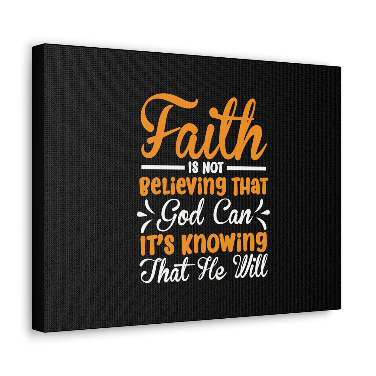 Scripture Walls God Can It's Knowing That He Will Proverbs 3:5-6 Christian Wall Art Bible Verse Print Ready to Hang Unframed-Express Your Love Gifts