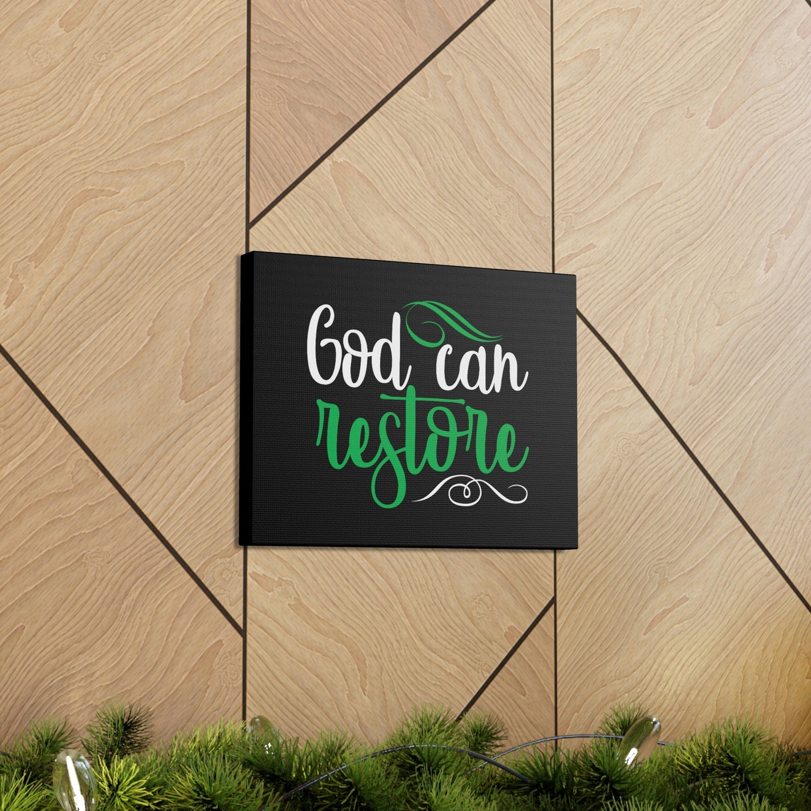 Scripture Walls God Can Restore 1 Peter 5:10 Christian Wall Art Bible Verse Print Ready to Hang Unframed-Express Your Love Gifts