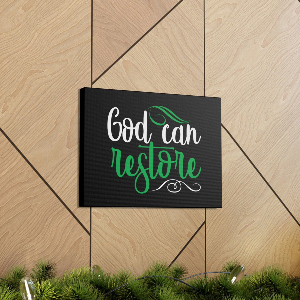 Scripture Walls God Can Restore 1 Peter 5:10 Christian Wall Art Bible Verse Print Ready to Hang Unframed-Express Your Love Gifts