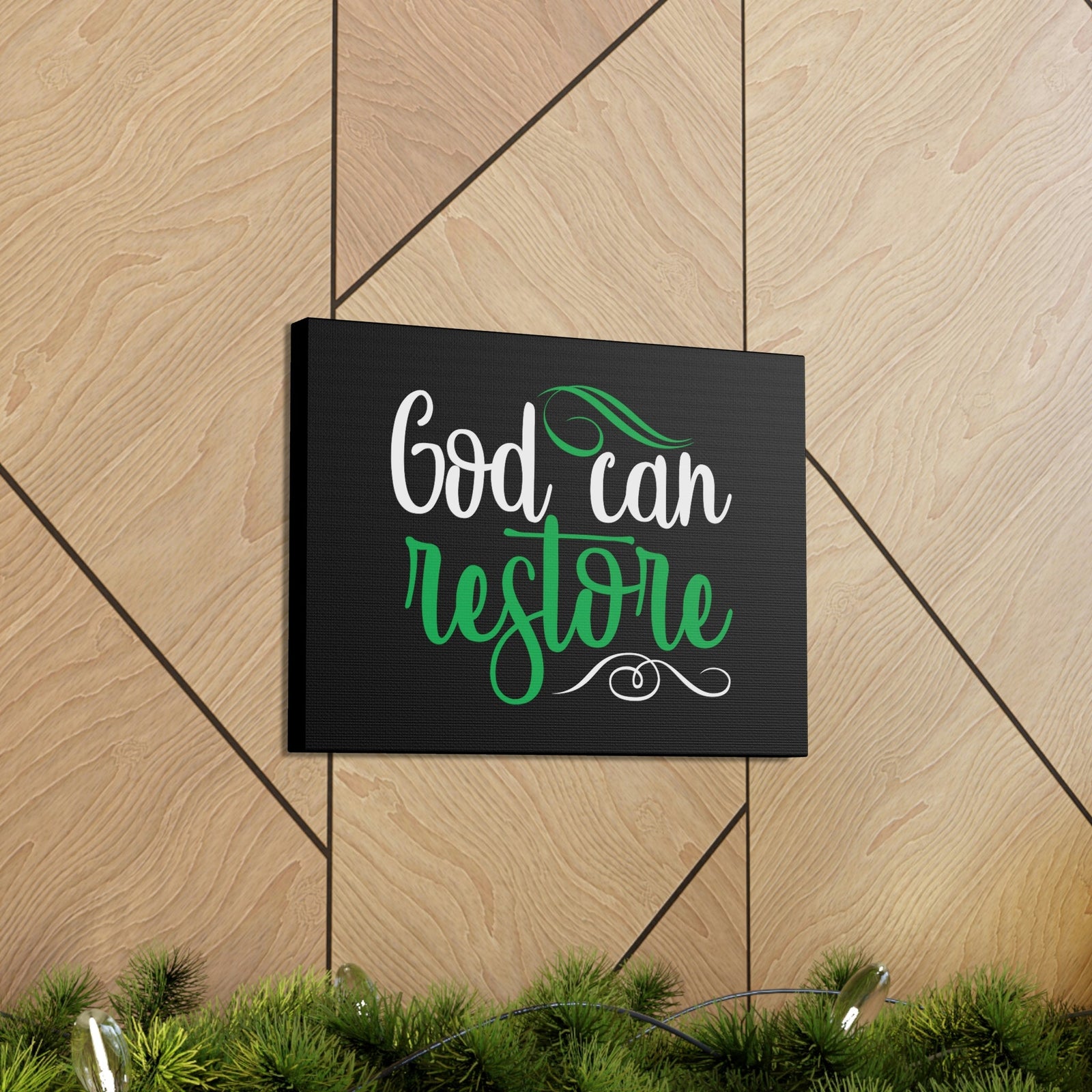 Scripture Walls God Can Restore 1 Peter 5:10 Christian Wall Art Bible Verse Print Ready to Hang Unframed-Express Your Love Gifts