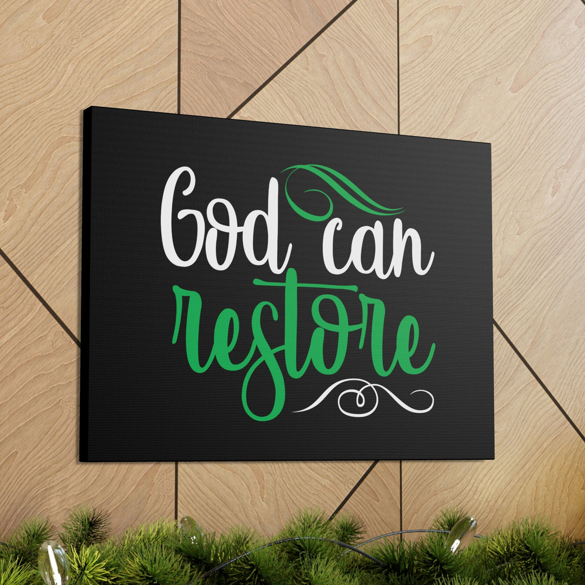 Scripture Walls God Can Restore 1 Peter 5:10 Christian Wall Art Bible Verse Print Ready to Hang Unframed-Express Your Love Gifts