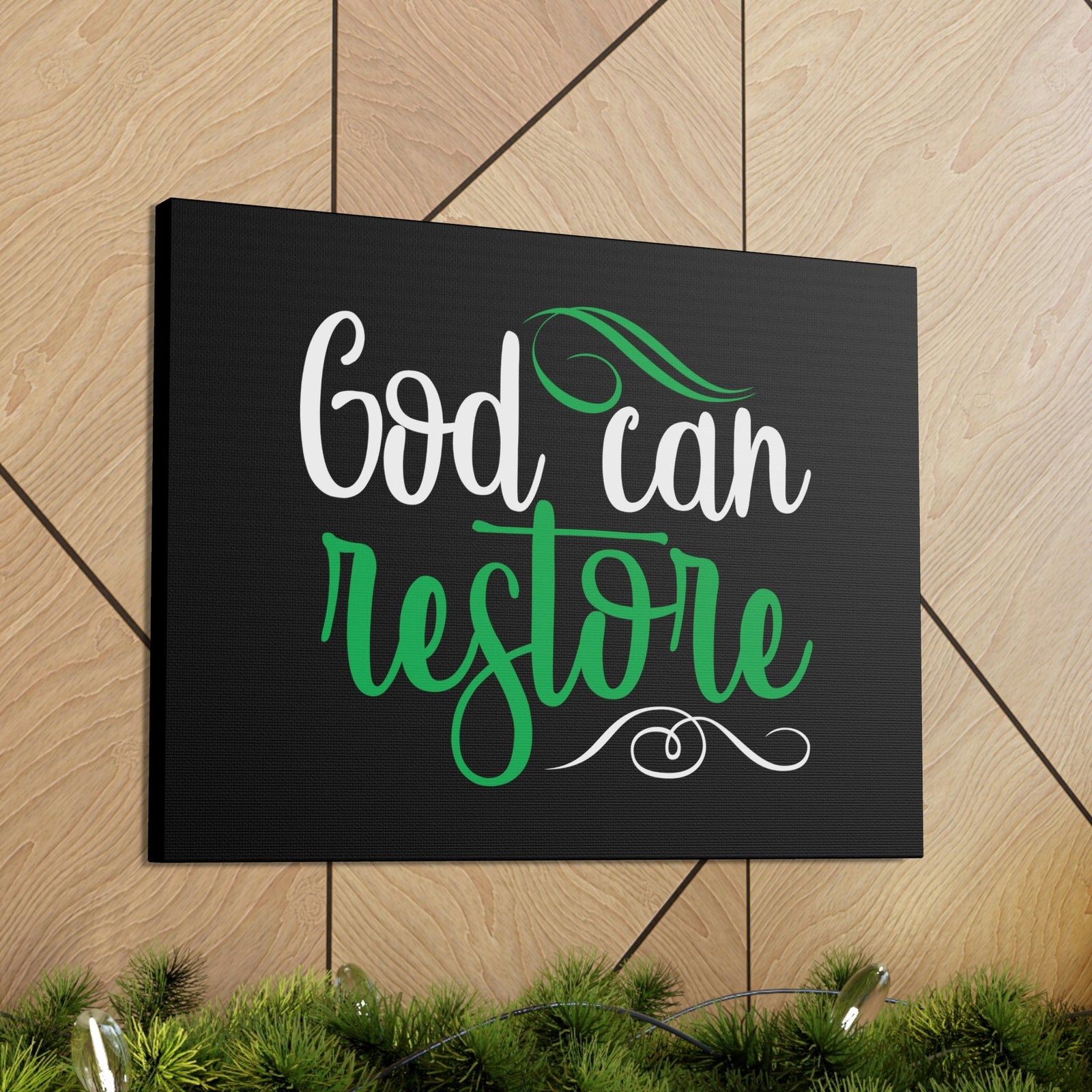 Scripture Walls God Can Restore 1 Peter 5:10 Christian Wall Art Bible Verse Print Ready to Hang Unframed-Express Your Love Gifts