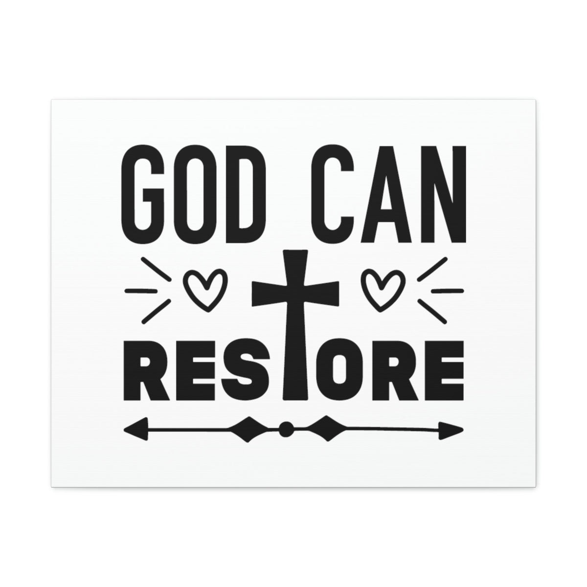 Scripture Walls God Can Restore 2 Corinthians 5:17 Christian Wall Art Bible Verse Print Ready to Hang Unframed-Express Your Love Gifts