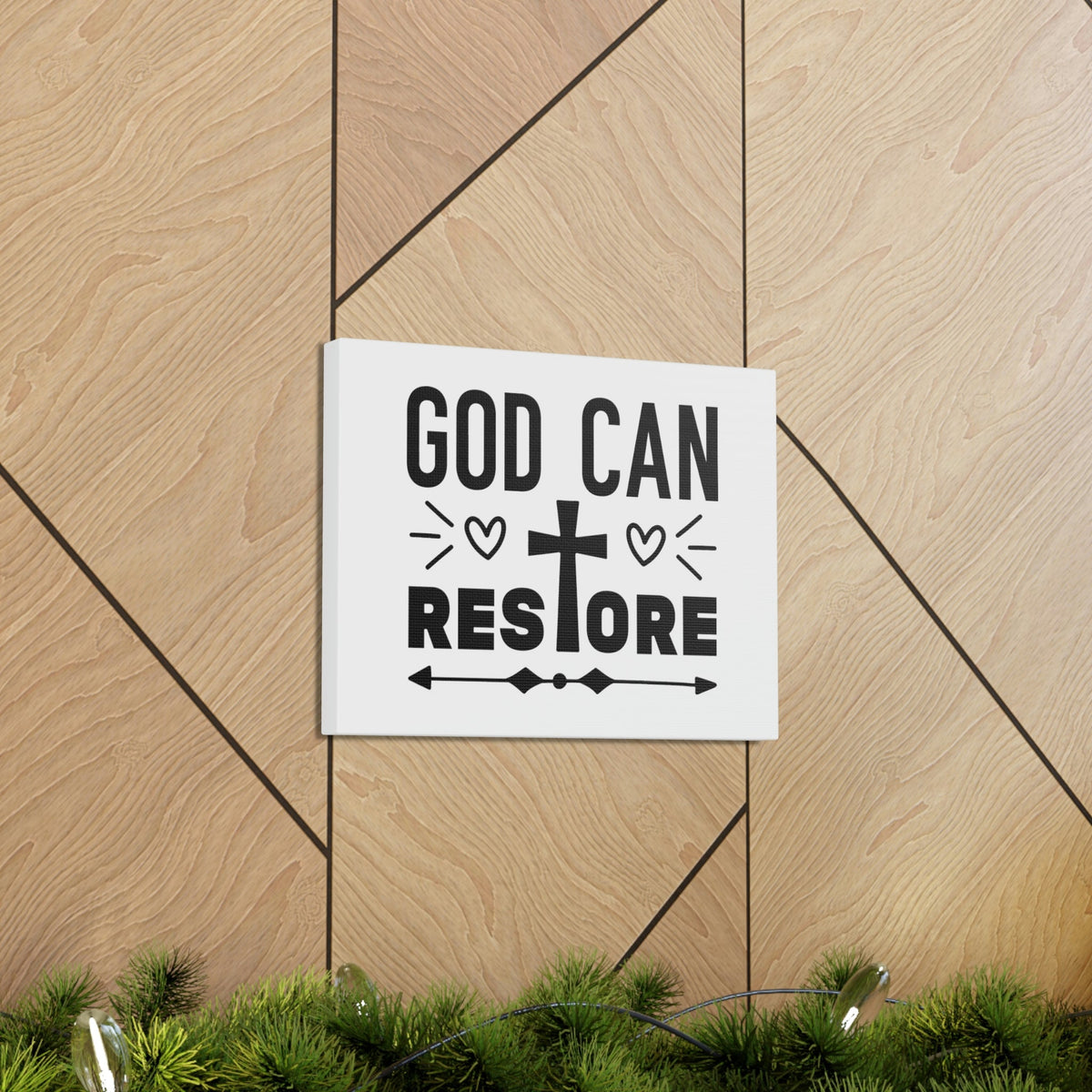 Scripture Walls God Can Restore 2 Corinthians 5:17 Christian Wall Art Bible Verse Print Ready to Hang Unframed-Express Your Love Gifts