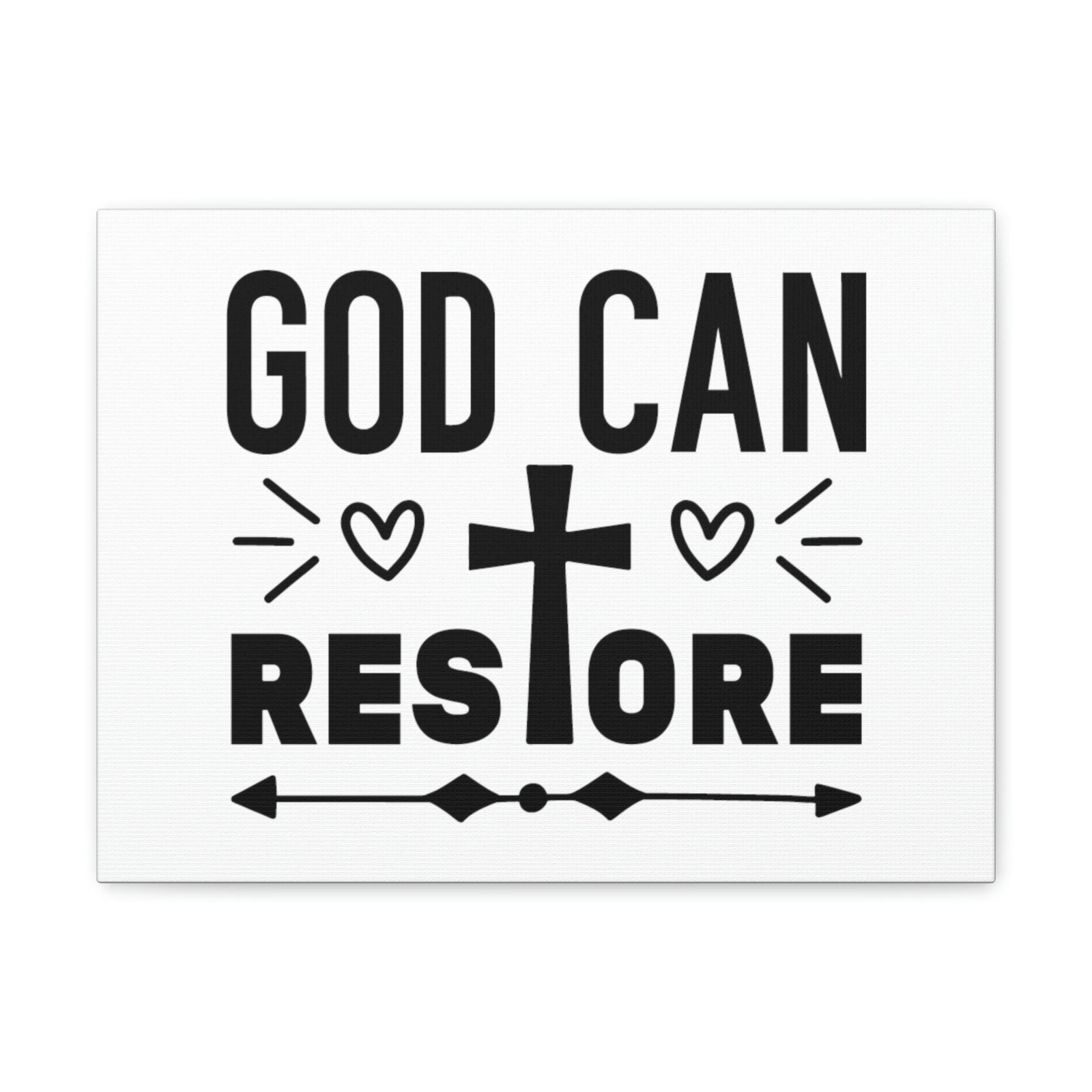 Scripture Walls God Can Restore 2 Corinthians 5:17 Christian Wall Art Bible Verse Print Ready to Hang Unframed-Express Your Love Gifts