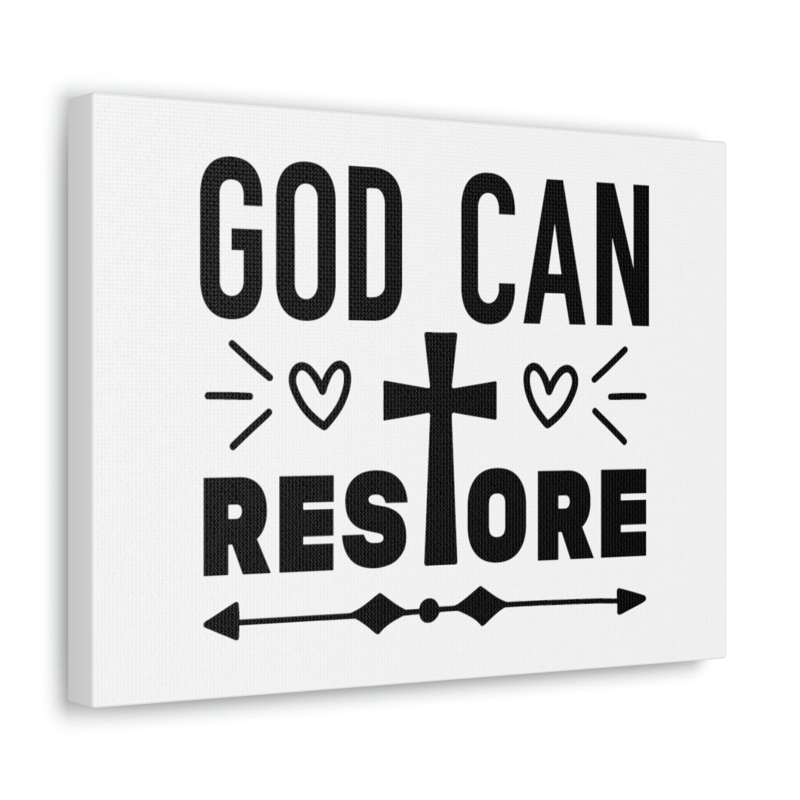 Scripture Walls God Can Restore 2 Corinthians 5:17 Christian Wall Art Bible Verse Print Ready to Hang Unframed-Express Your Love Gifts