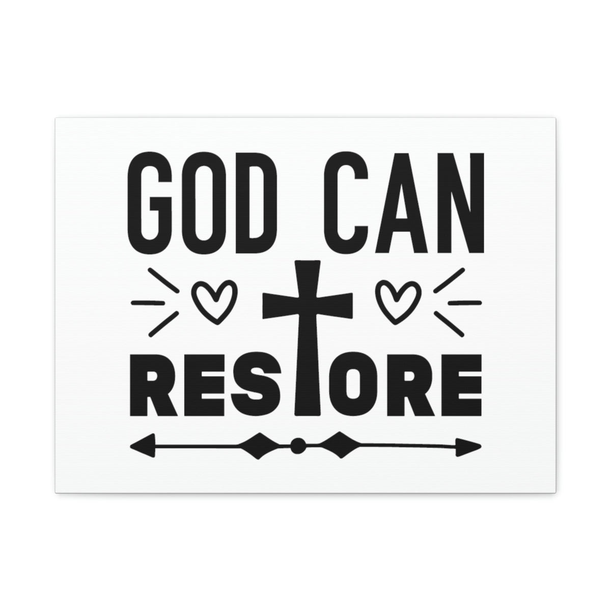 Scripture Walls God Can Restore 2 Corinthians 5:17 Christian Wall Art Bible Verse Print Ready to Hang Unframed-Express Your Love Gifts