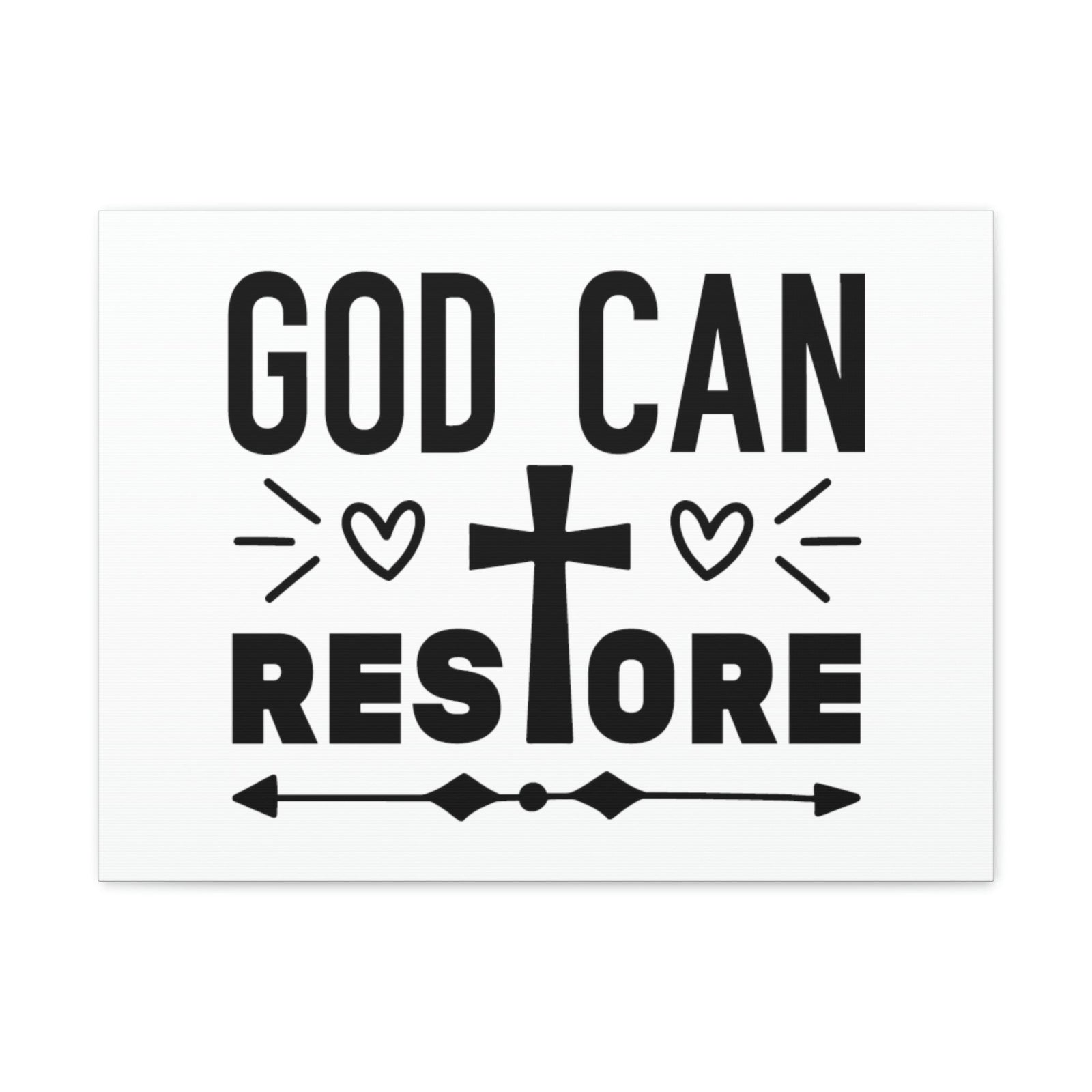 Scripture Walls God Can Restore 2 Corinthians 5:17 Christian Wall Art Bible Verse Print Ready to Hang Unframed-Express Your Love Gifts