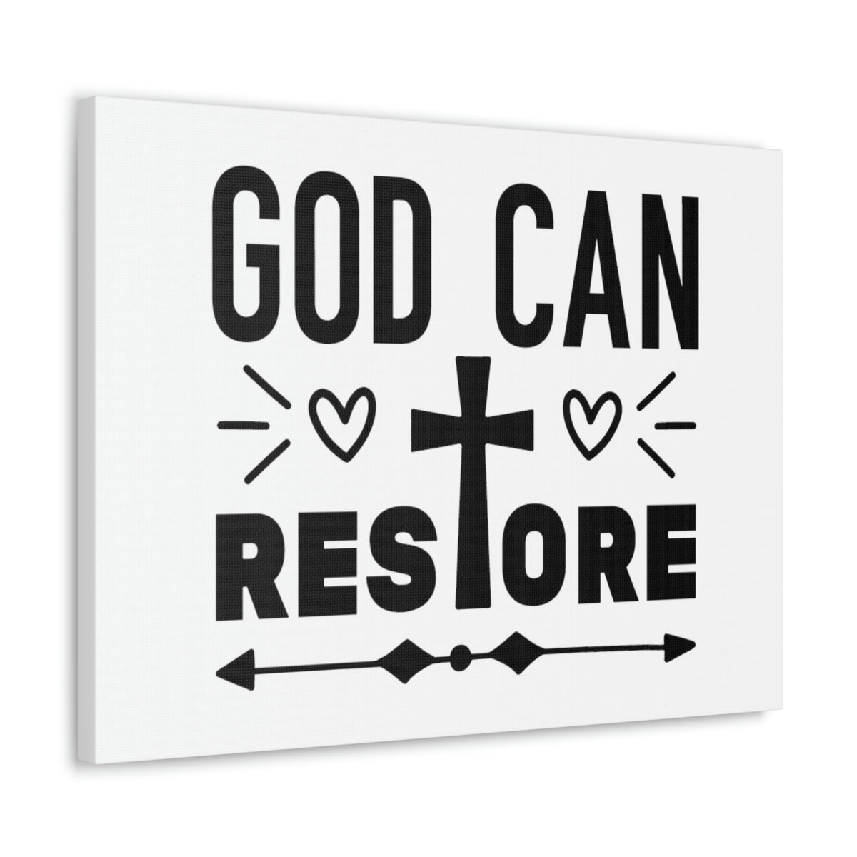 Scripture Walls God Can Restore 2 Corinthians 5:17 Christian Wall Art Bible Verse Print Ready to Hang Unframed-Express Your Love Gifts