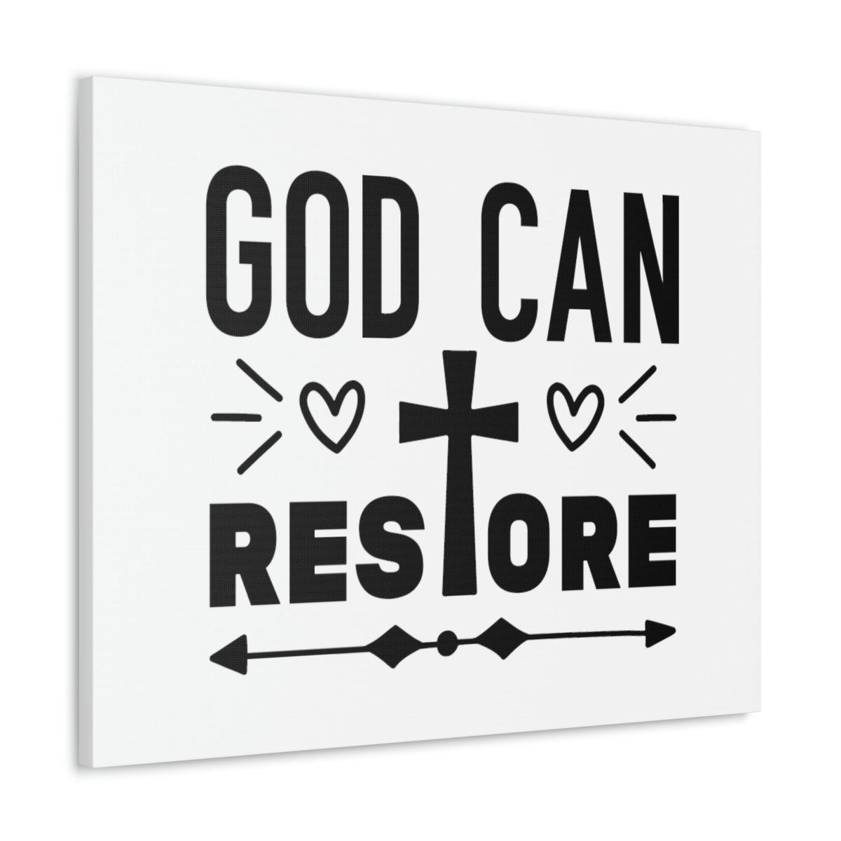 Scripture Walls God Can Restore 2 Corinthians 5:17 Christian Wall Art Bible Verse Print Ready to Hang Unframed-Express Your Love Gifts