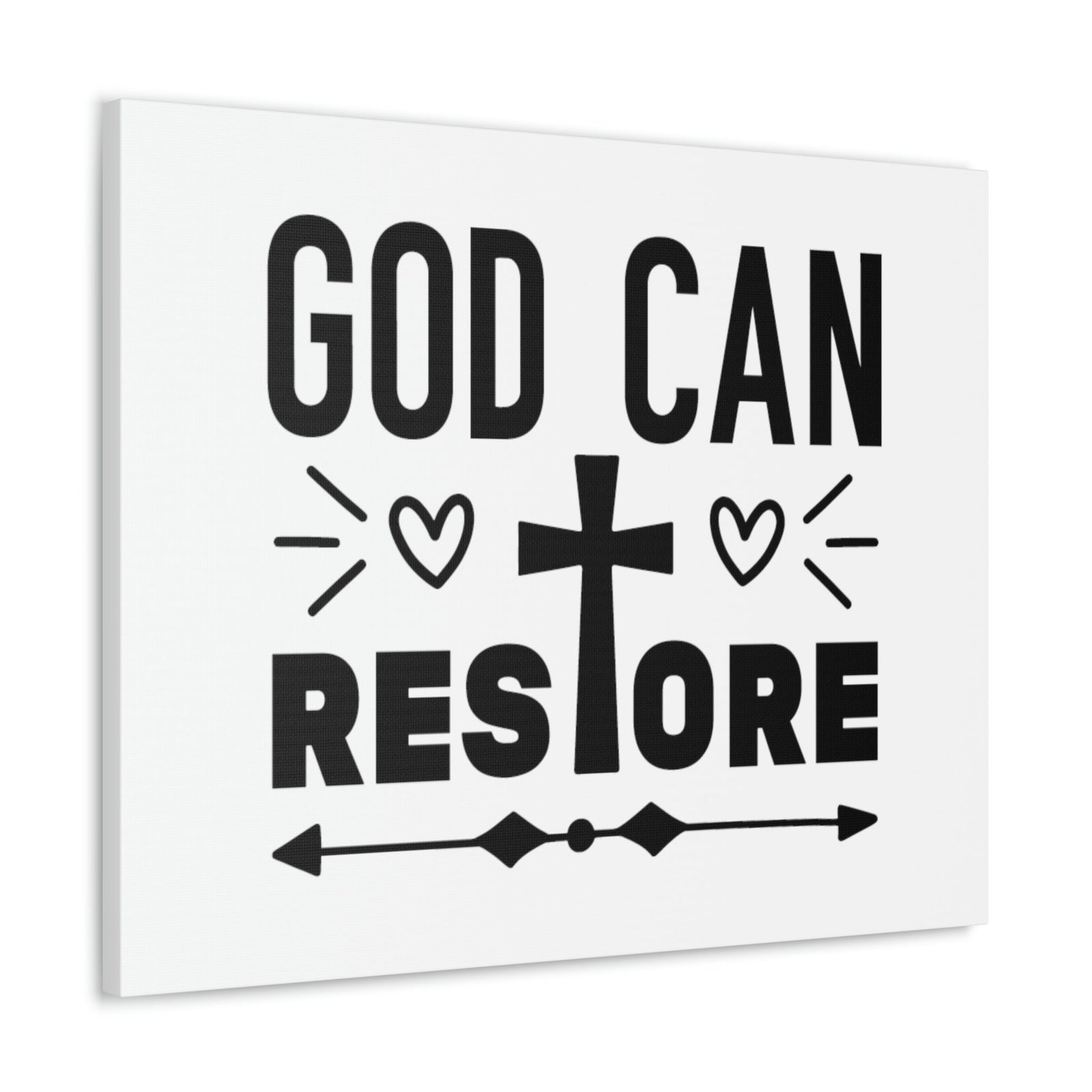 Scripture Walls God Can Restore 2 Corinthians 5:17 Christian Wall Art Bible Verse Print Ready to Hang Unframed-Express Your Love Gifts