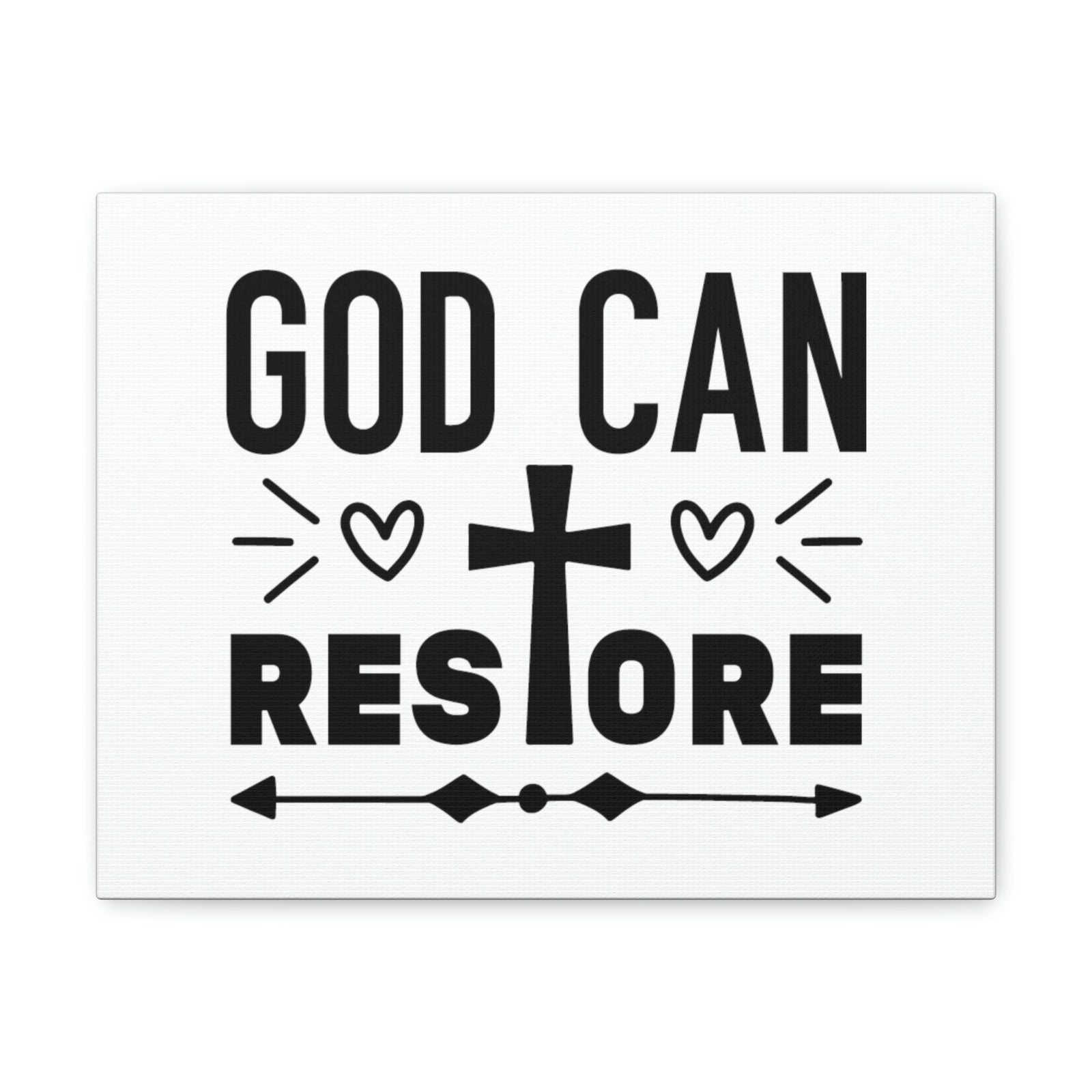 Scripture Walls God Can Restore 2 Corinthians 5:17 Christian Wall Art Bible Verse Print Ready to Hang Unframed-Express Your Love Gifts