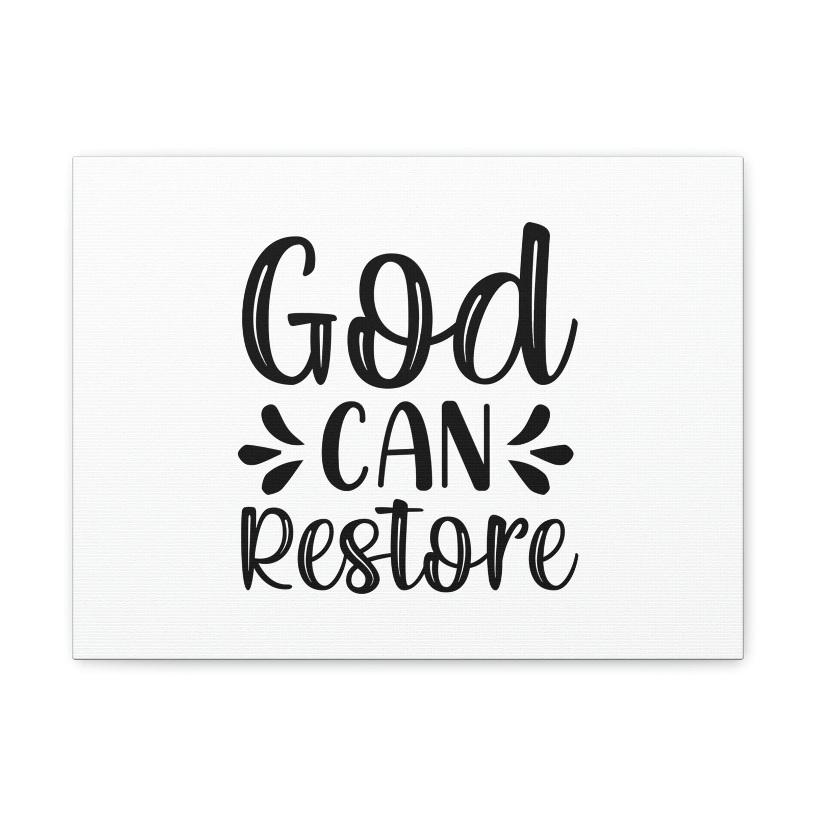 Scripture Walls God Can Restore Psalm 23:3 Christian Wall Art Bible Verse Print Ready to Hang Unframed-Express Your Love Gifts