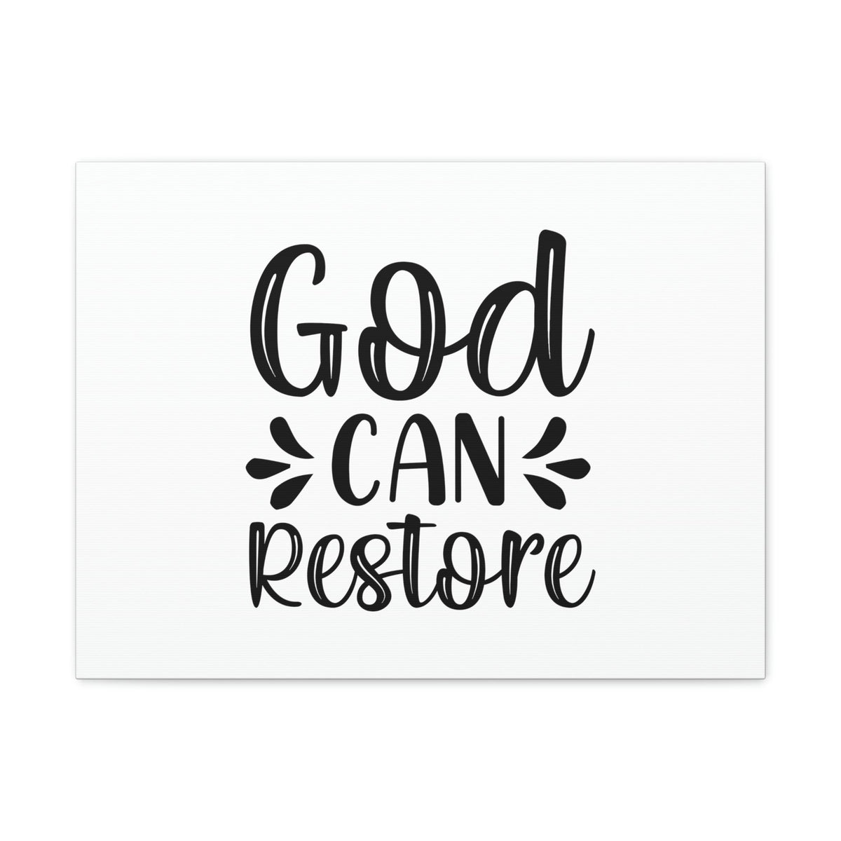 Scripture Walls God Can Restore Psalm 23:3 Christian Wall Art Bible Verse Print Ready to Hang Unframed-Express Your Love Gifts