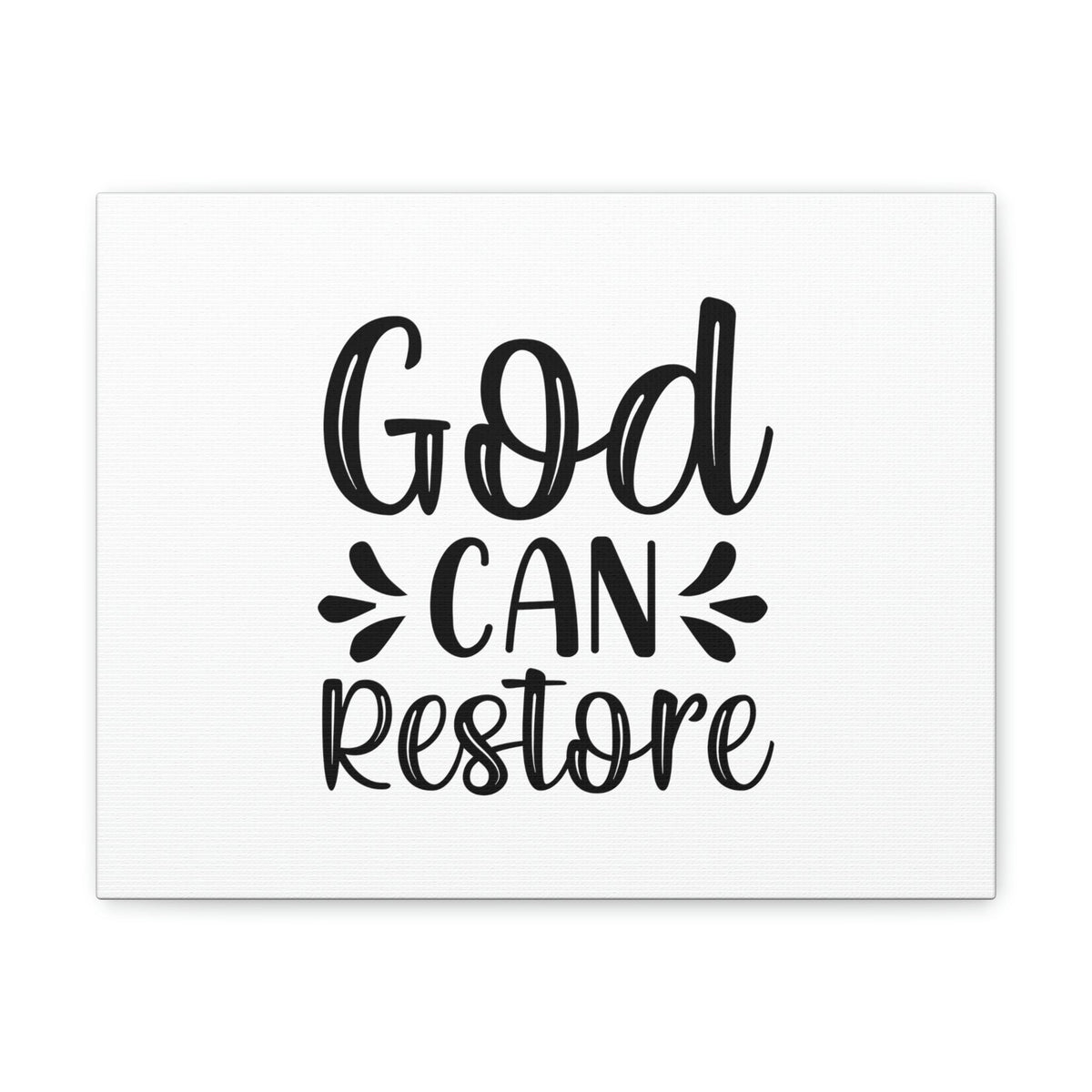 Scripture Walls God Can Restore Psalm 23:3 Christian Wall Art Bible Verse Print Ready to Hang Unframed-Express Your Love Gifts