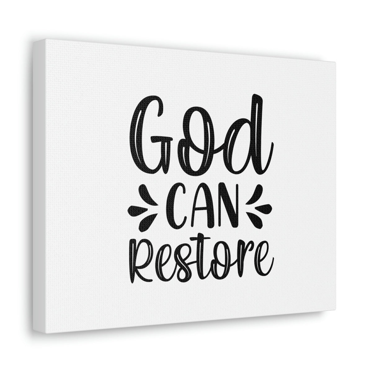 Scripture Walls God Can Restore Psalm 23:3 Christian Wall Art Bible Verse Print Ready to Hang Unframed-Express Your Love Gifts