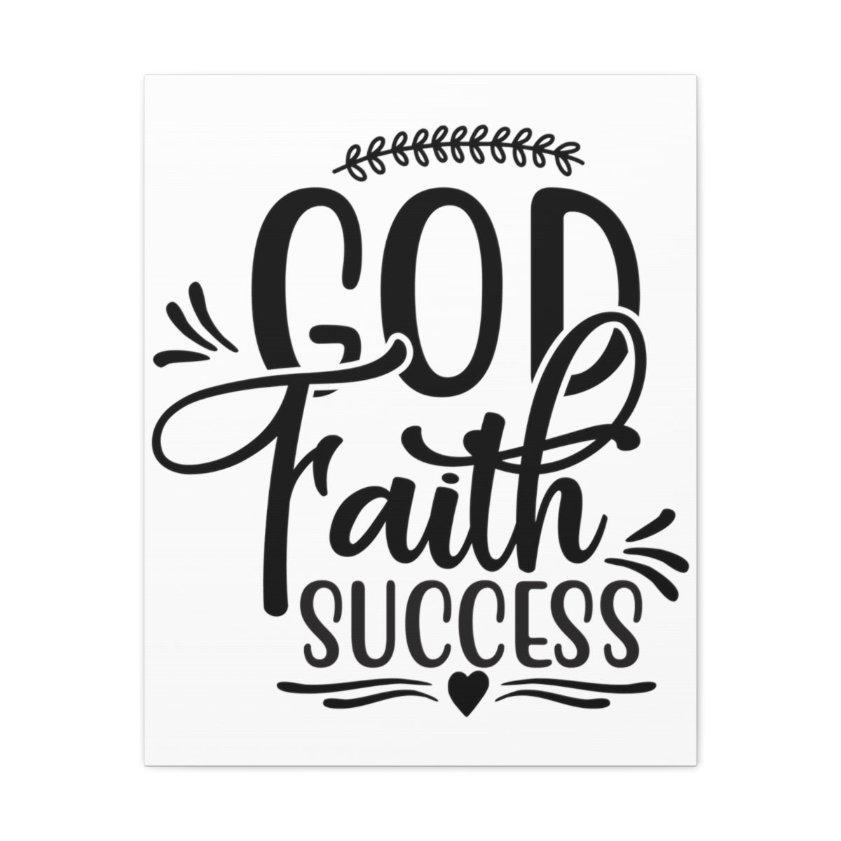 Scripture Walls God Faith Success Proverbs 16:3 Christian Wall Art Print Ready to Hang Unframed-Express Your Love Gifts