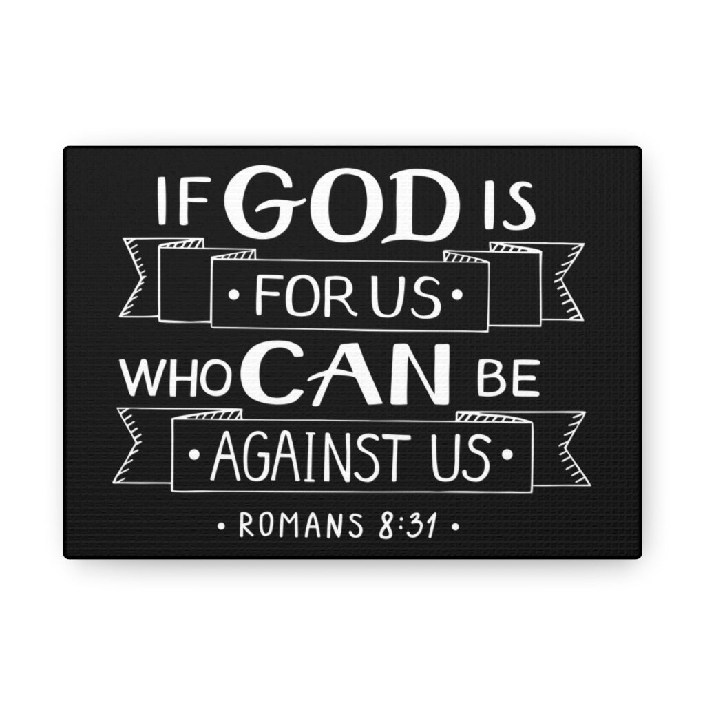 Scripture Walls God For Us Matthew 6:33 Bible Verse Canvas Christian Wall Art Ready to Hang Unframed-Express Your Love Gifts