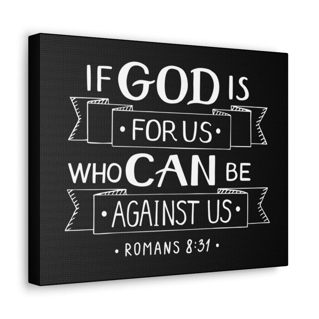 Scripture Walls God For Us Matthew 6:33 Bible Verse Canvas Christian Wall Art Ready to Hang Unframed-Express Your Love Gifts