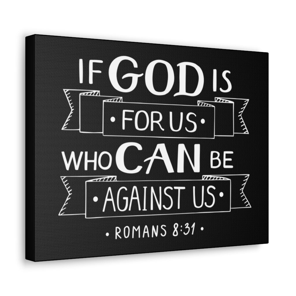 Scripture Walls God For Us Matthew 6:33 Bible Verse Canvas Christian Wall Art Ready to Hang Unframed-Express Your Love Gifts