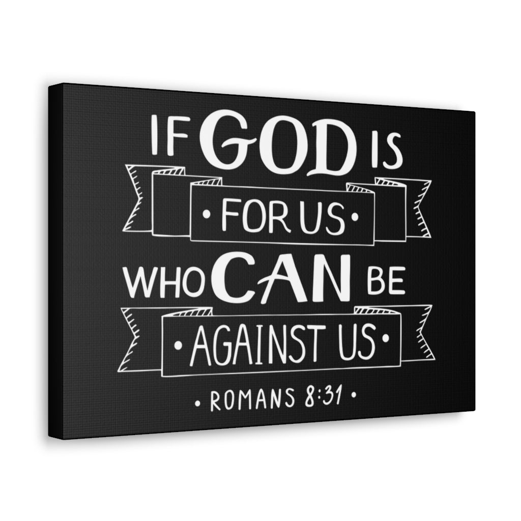 Scripture Walls God For Us Matthew 6:33 Bible Verse Canvas Christian Wall Art Ready to Hang Unframed-Express Your Love Gifts
