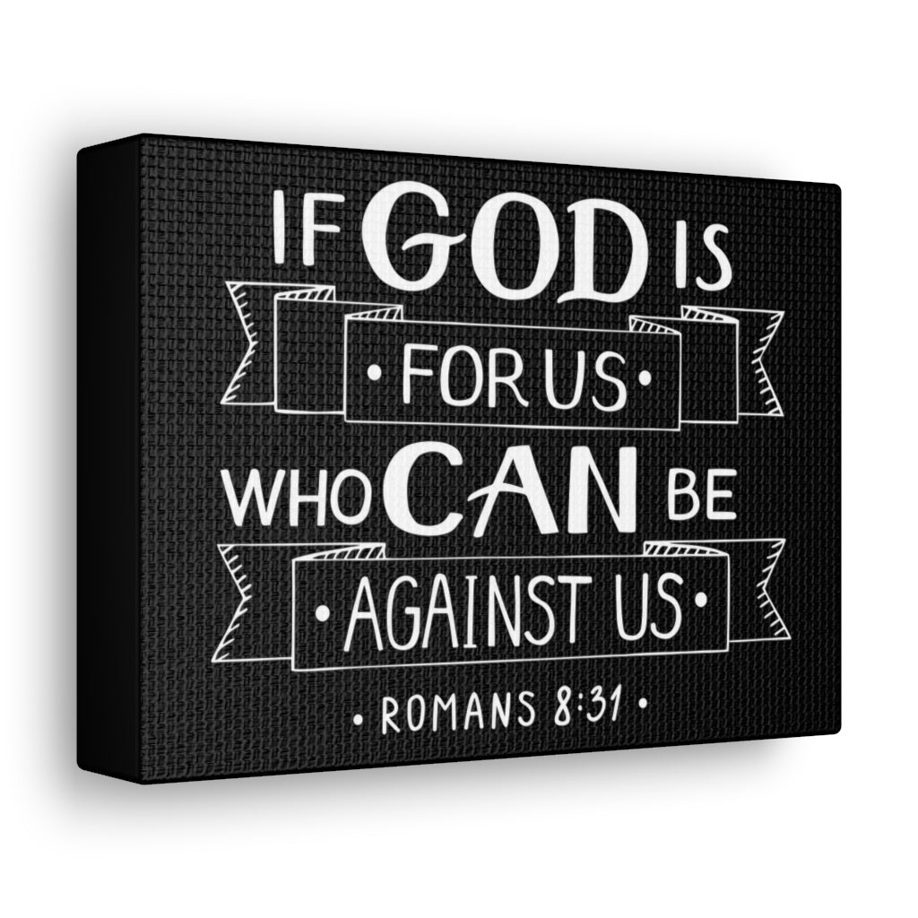 Scripture Walls God For Us Matthew 6:33 Bible Verse Canvas Christian Wall Art Ready to Hang Unframed-Express Your Love Gifts