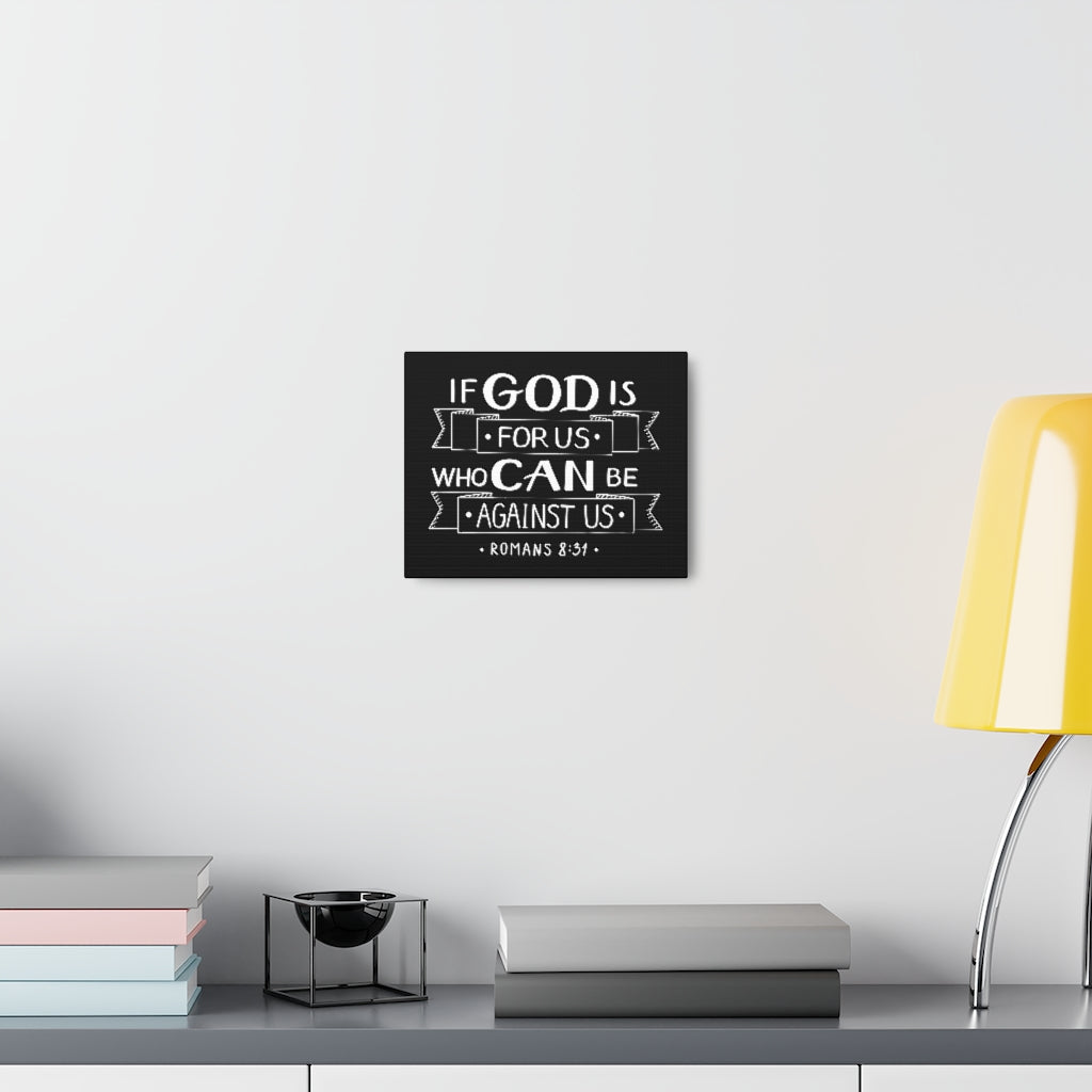 Scripture Walls God For Us Matthew 6:33 Bible Verse Canvas Christian Wall Art Ready to Hang Unframed-Express Your Love Gifts