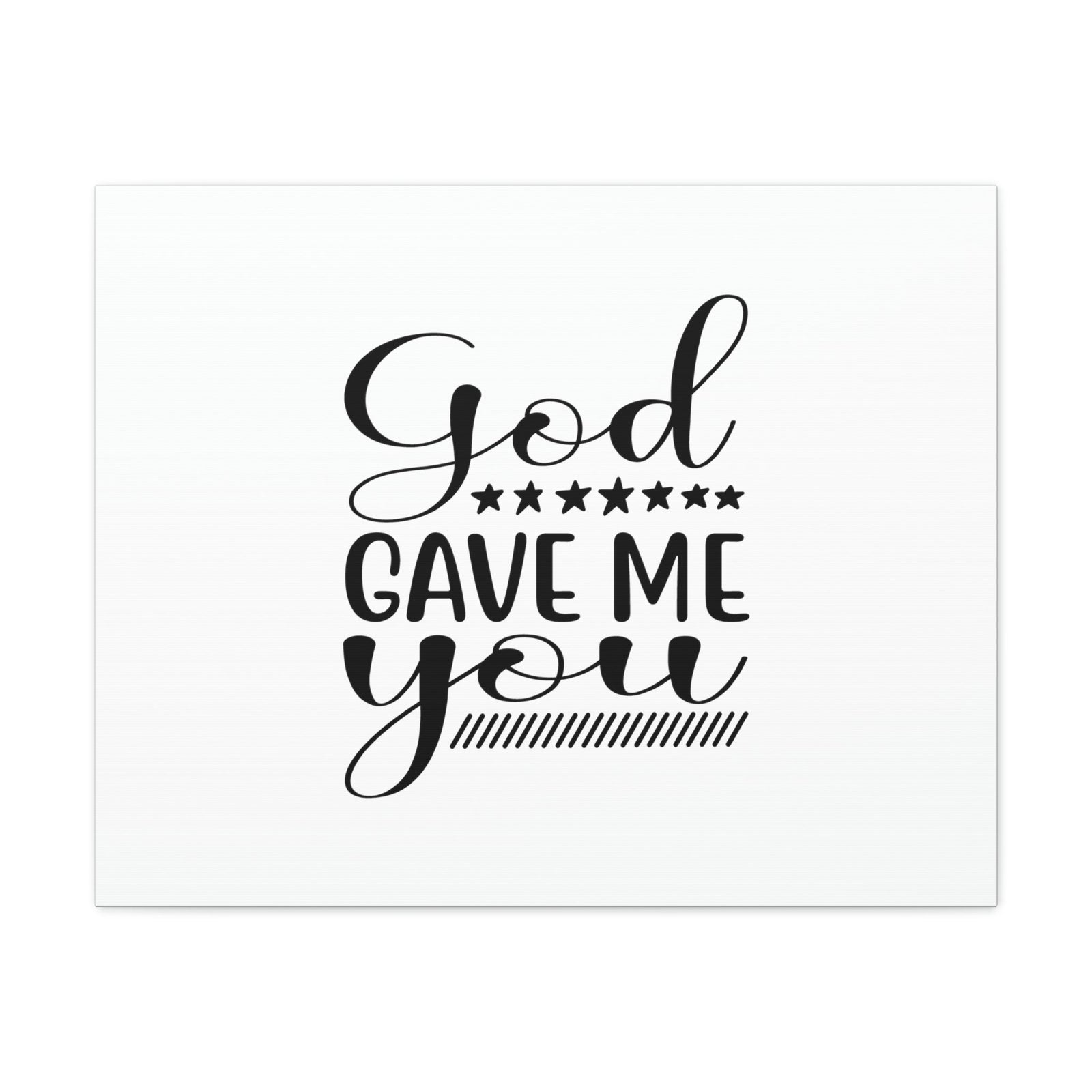 Scripture Walls God Gave Me You James 1:17 Christian Wall Art Bible Verse Print Ready to Hang Unframed-Express Your Love Gifts