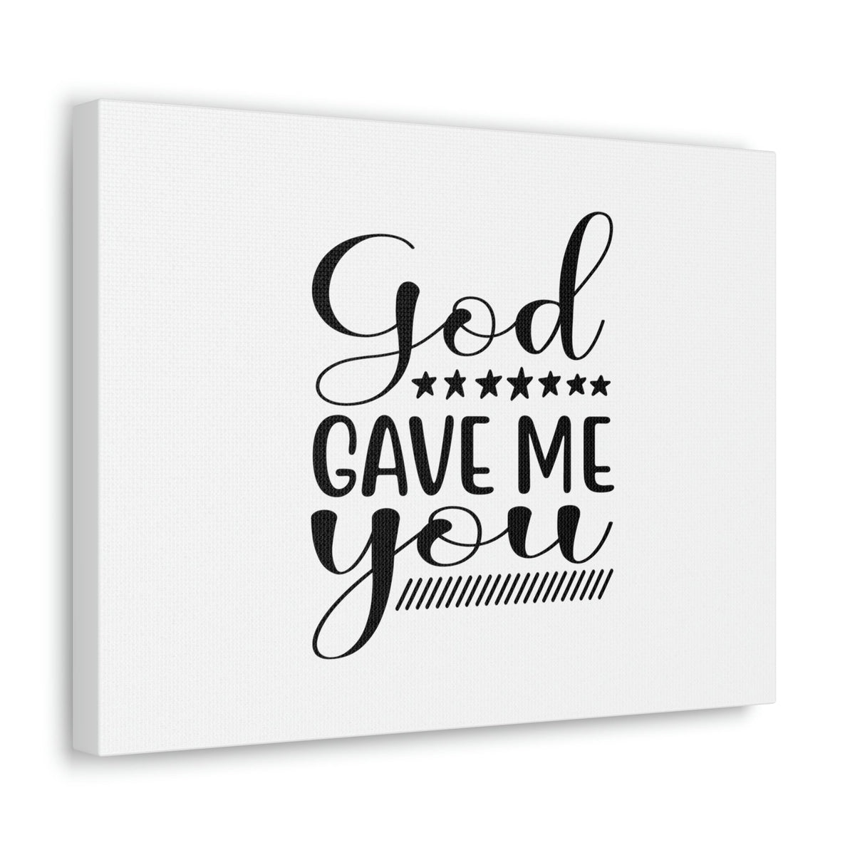 Scripture Walls God Gave Me You James 1:17 Christian Wall Art Bible Verse Print Ready to Hang Unframed-Express Your Love Gifts