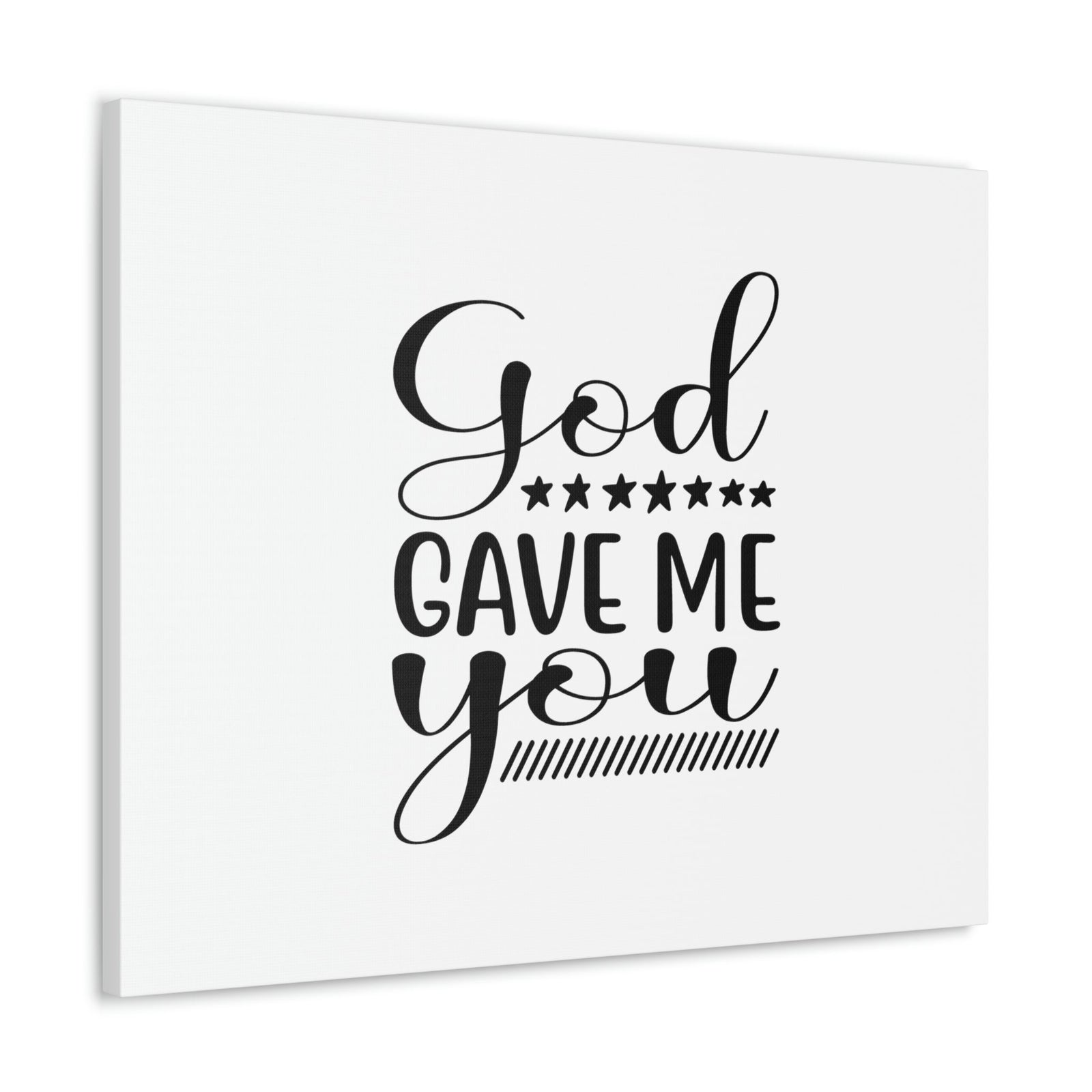 Scripture Walls God Gave Me You James 1:17 Christian Wall Art Bible Verse Print Ready to Hang Unframed-Express Your Love Gifts