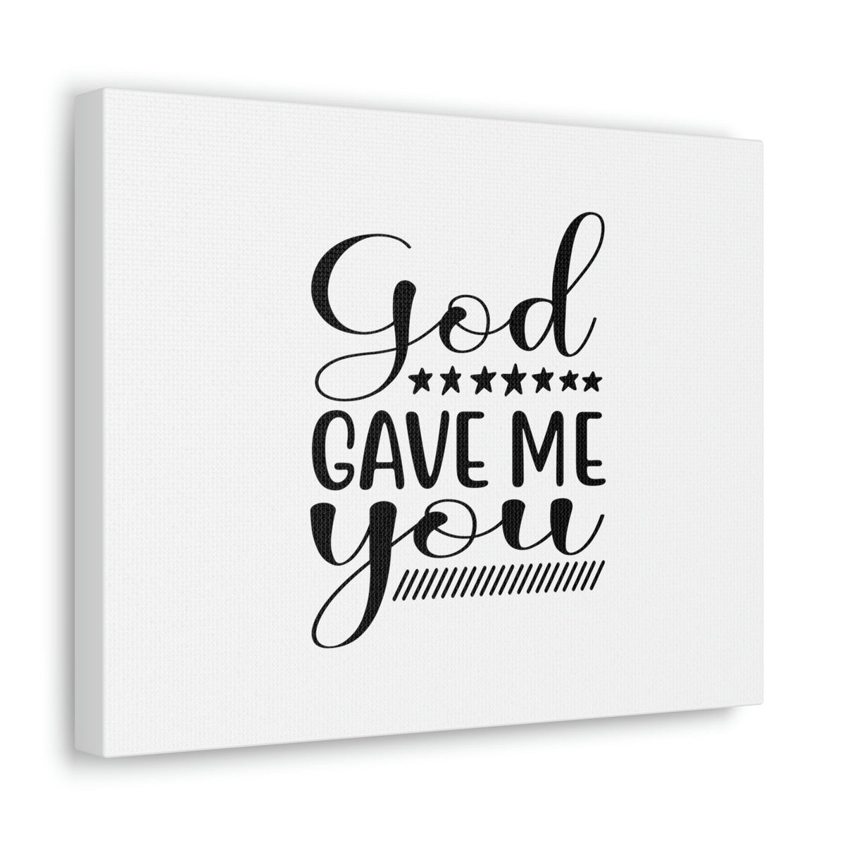 Scripture Walls God Gave Me You James 1:17 Christian Wall Art Bible Verse Print Ready to Hang Unframed-Express Your Love Gifts