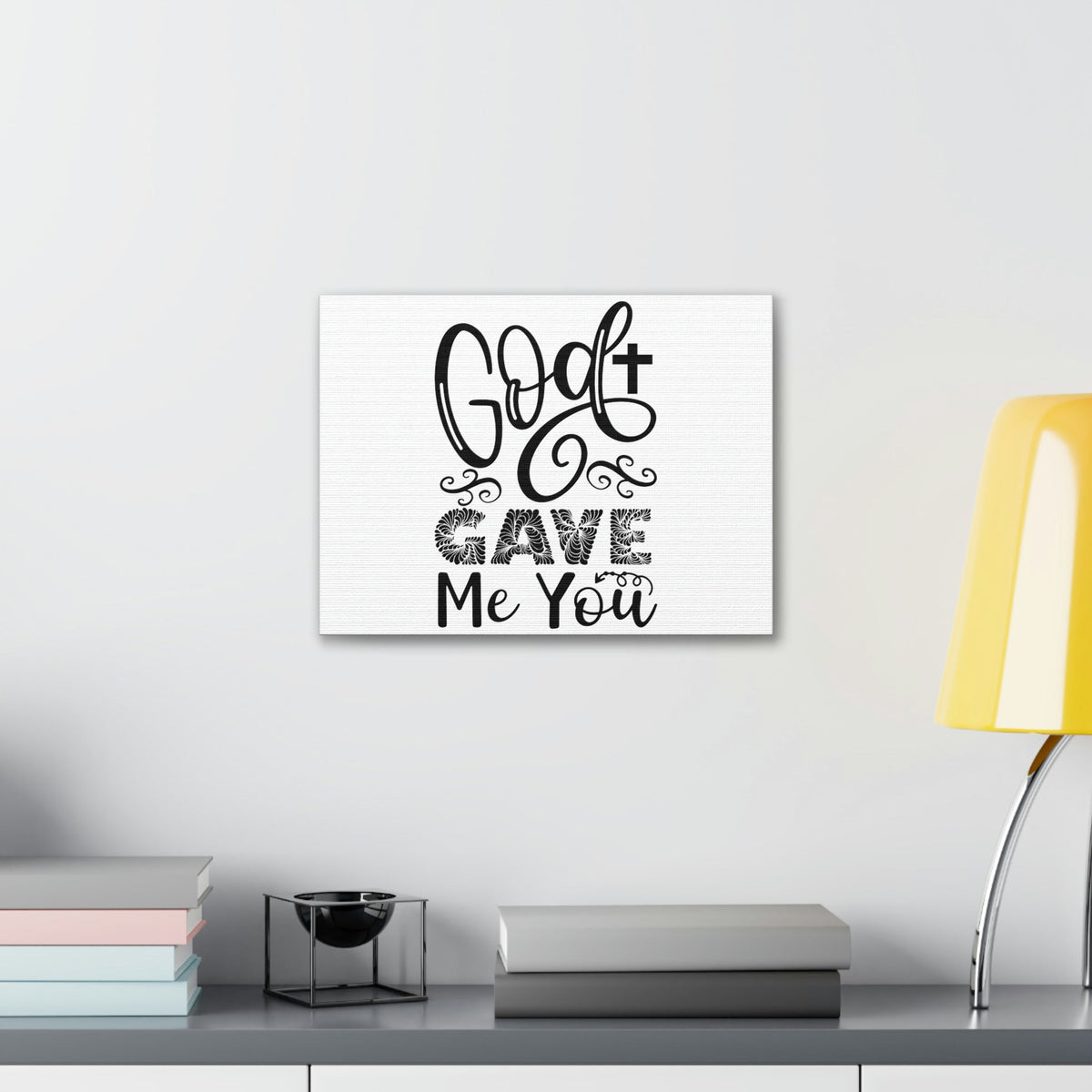 Scripture Walls God Gave Me You John 3:16 Christian Wall Art Print Ready to Hang Unframed-Express Your Love Gifts