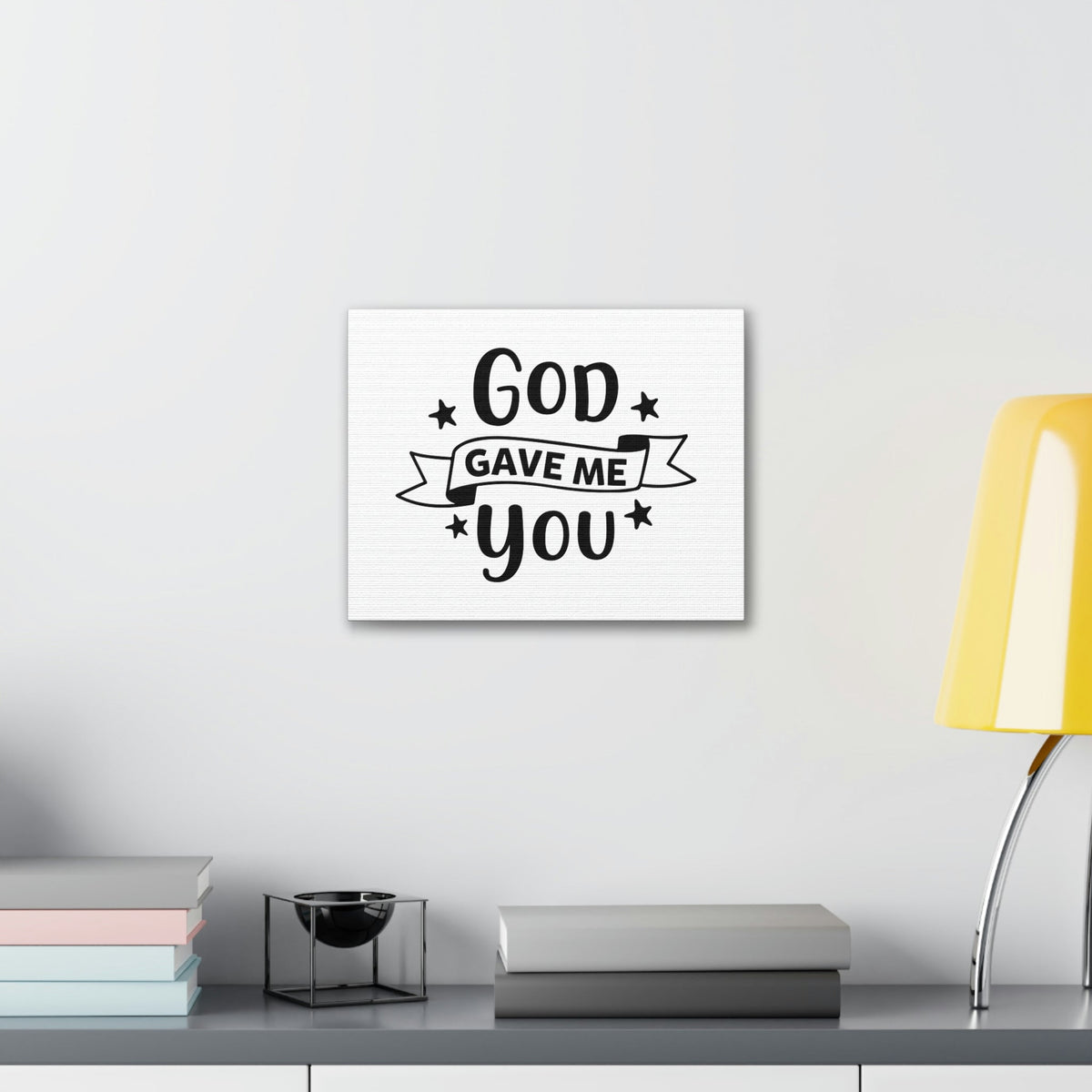 Scripture Walls God Gave Me You John 6:29 Christian Wall Art Print Ready to Hang Unframed-Express Your Love Gifts