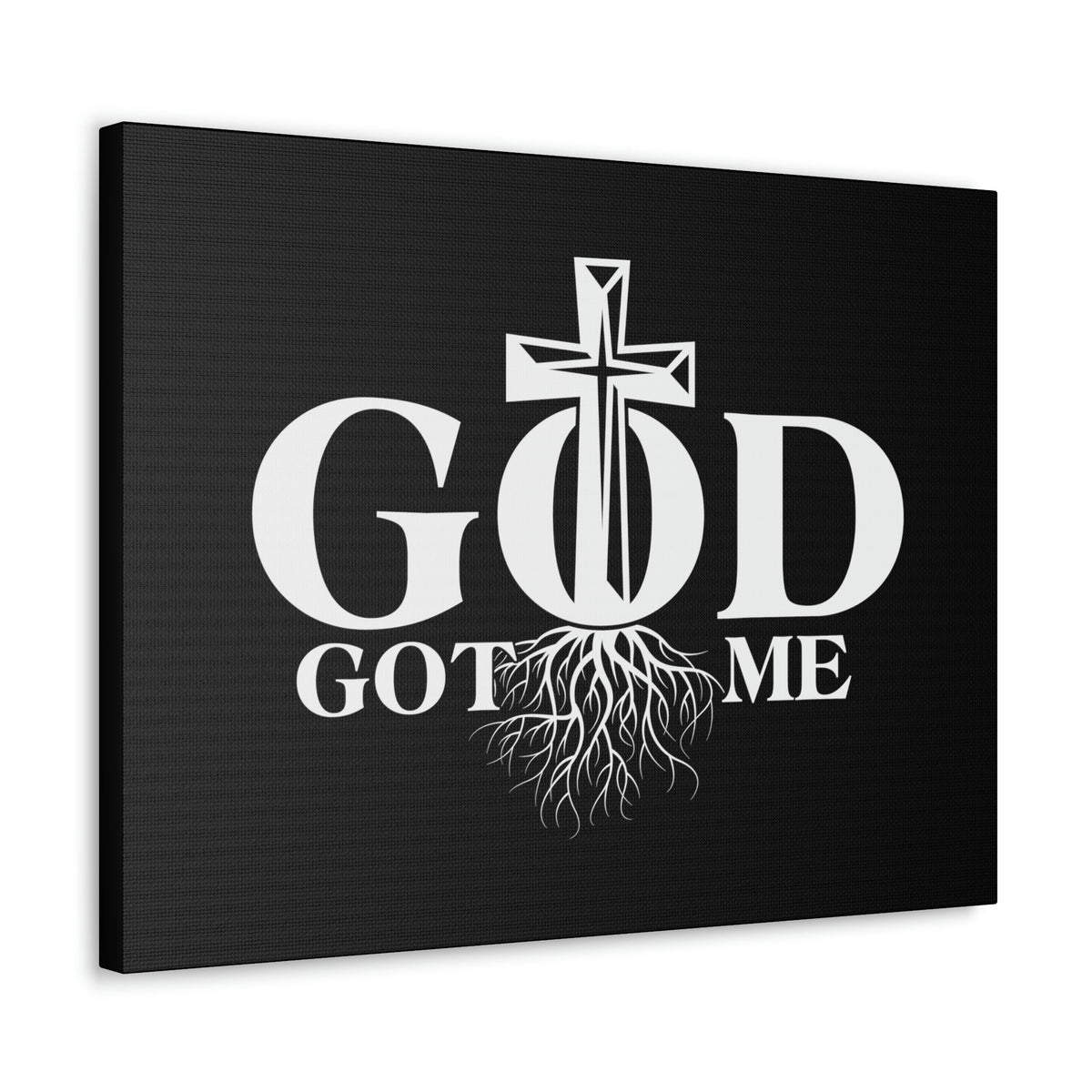 Scripture Walls God Got Me Isaiah 41:13 Roots Christian Wall Art Bible Verse Print Ready to Hang Unframed-Express Your Love Gifts