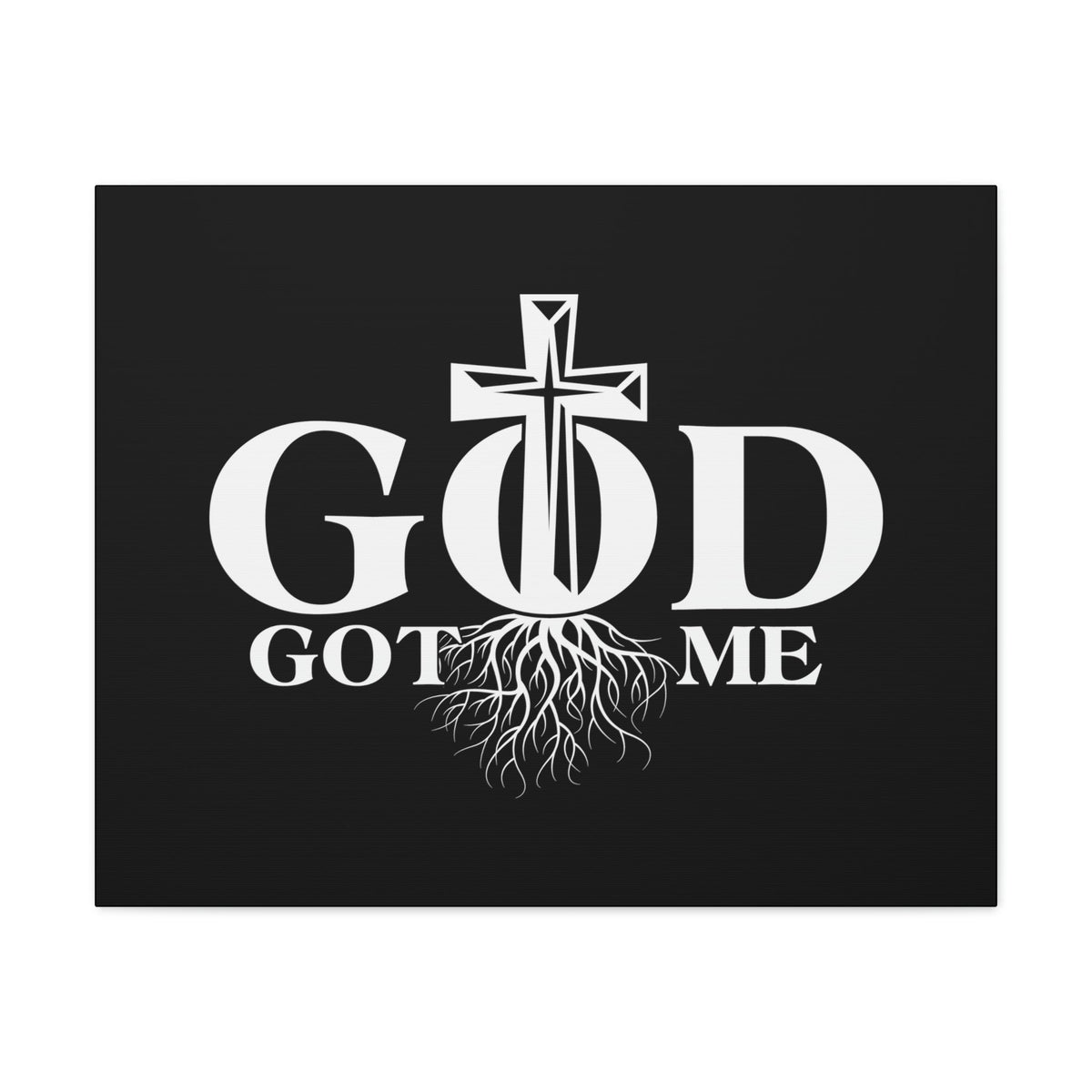 Scripture Walls God Got Me Isaiah 41:13 Roots Christian Wall Art Bible Verse Print Ready to Hang Unframed-Express Your Love Gifts