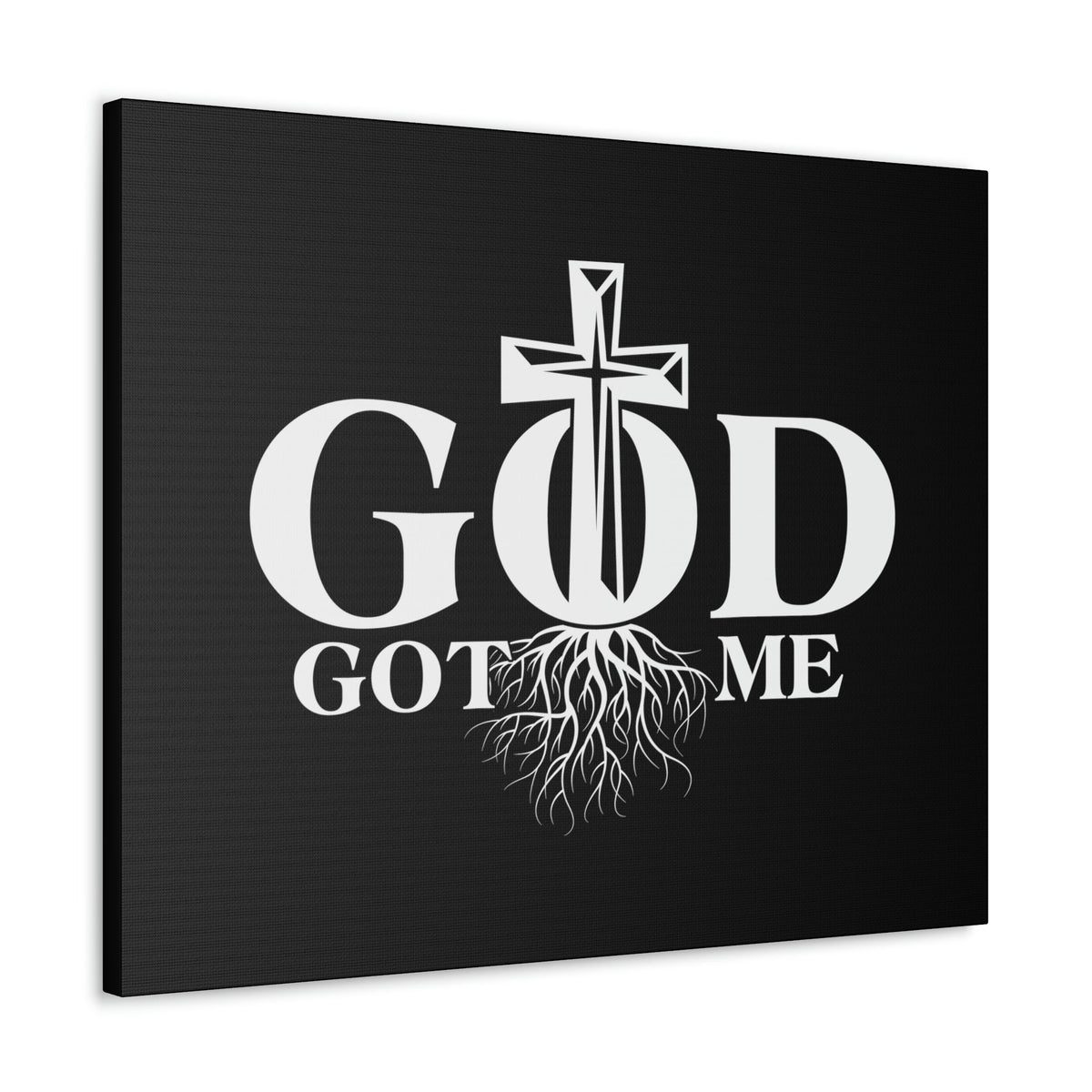 Scripture Walls God Got Me Isaiah 41:13 Roots Christian Wall Art Bible Verse Print Ready to Hang Unframed-Express Your Love Gifts