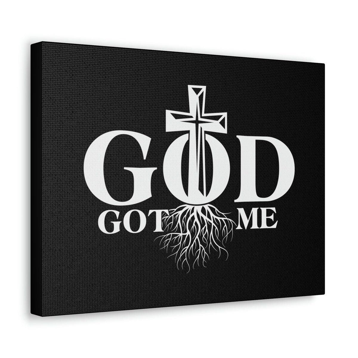 Scripture Walls God Got Me Isaiah 41:13 Roots Christian Wall Art Bible Verse Print Ready to Hang Unframed-Express Your Love Gifts