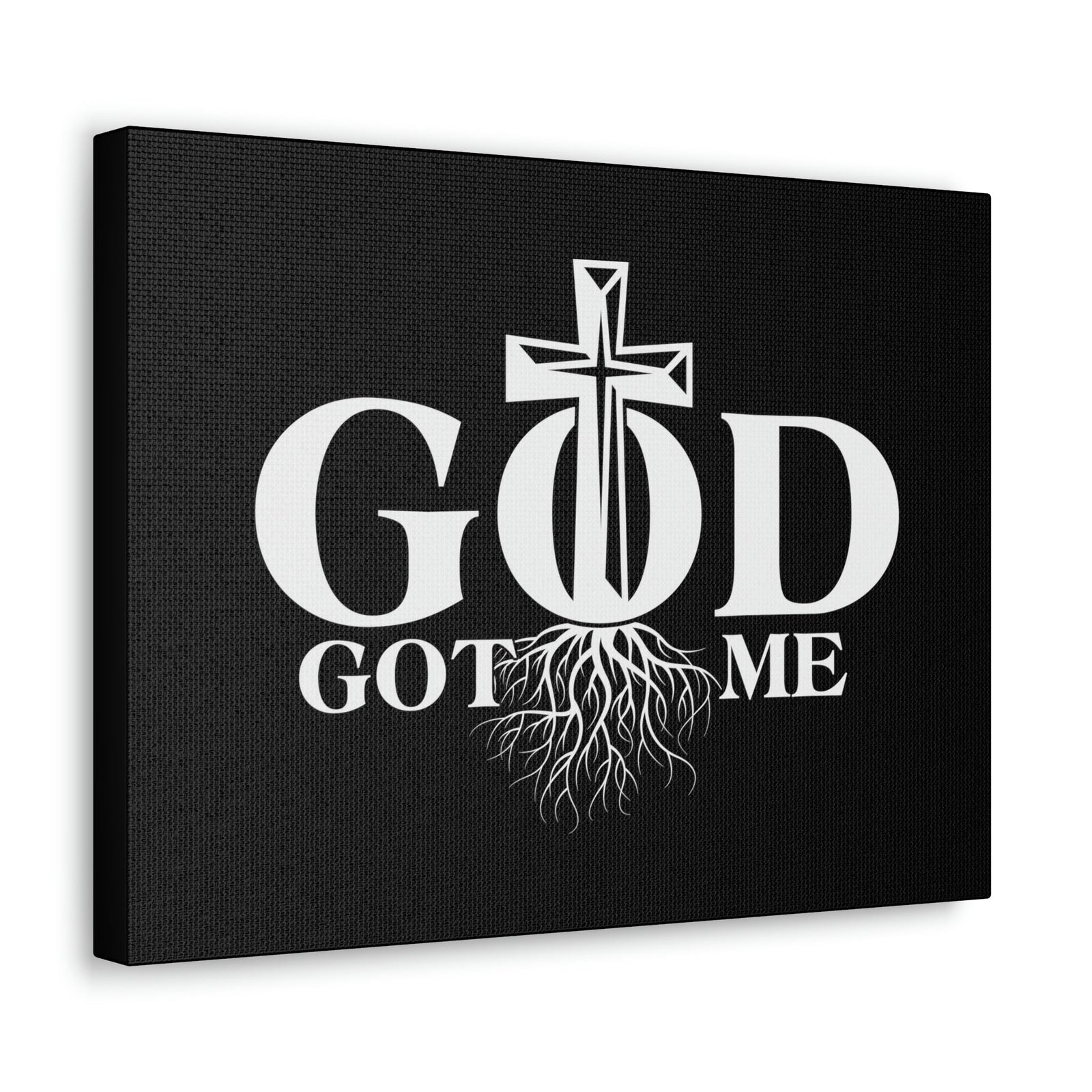 Scripture Walls God Got Me Isaiah 41:13 Roots Christian Wall Art Bible Verse Print Ready to Hang Unframed-Express Your Love Gifts
