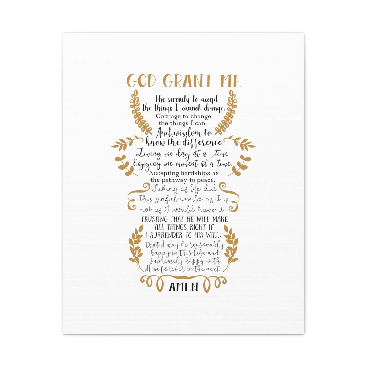 Scripture Walls God Grant Me Romans 15:13 Christian Wall Art Bible Verse Print Ready to Hang Unframed-Express Your Love Gifts