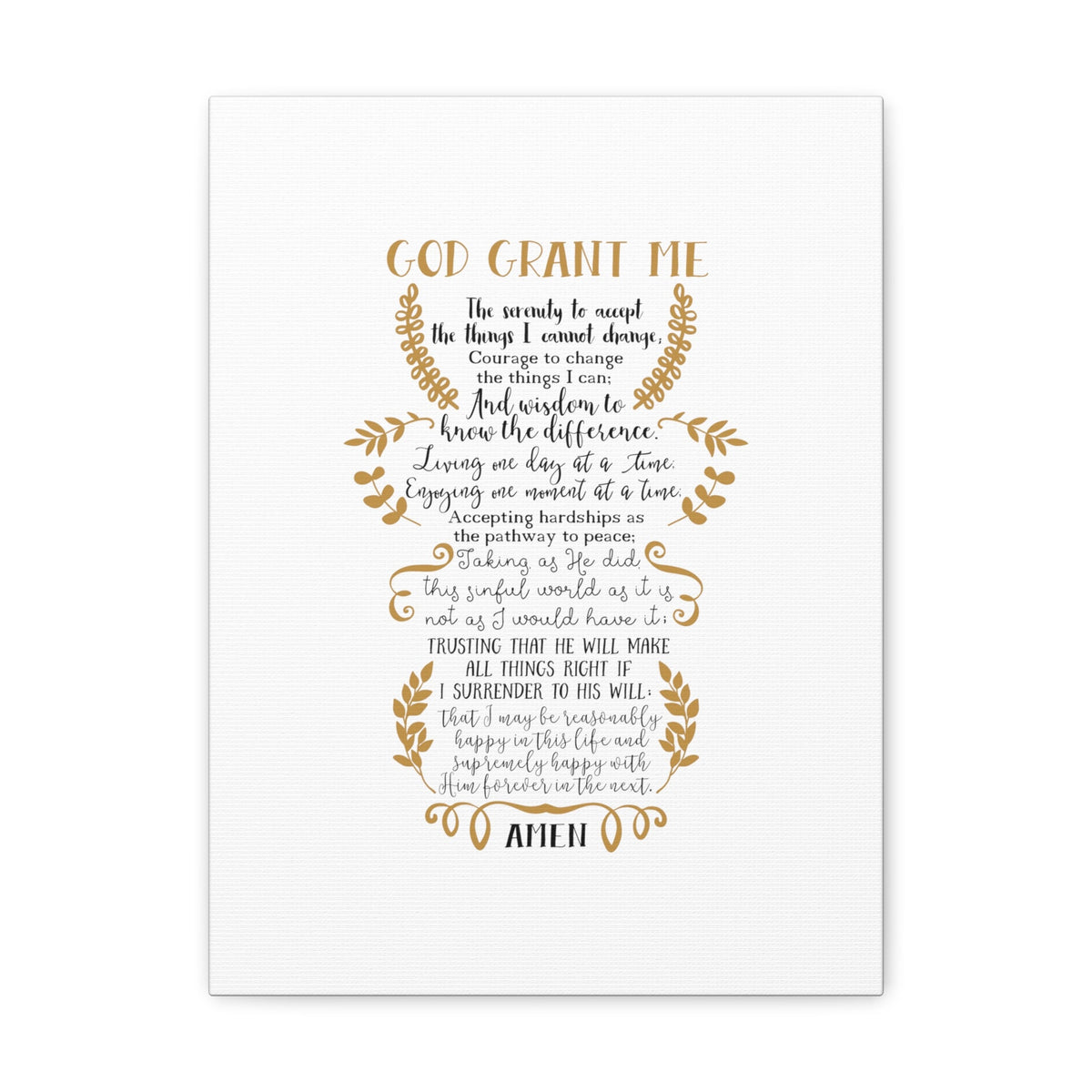 Scripture Walls God Grant Me Romans 15:13 Christian Wall Art Bible Verse Print Ready to Hang Unframed-Express Your Love Gifts