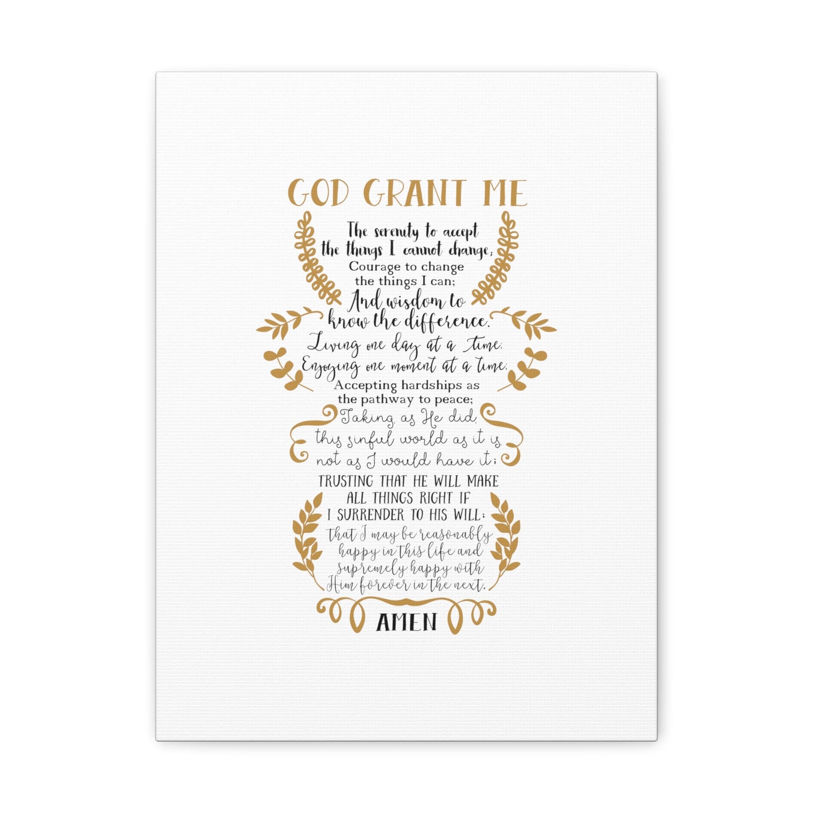 Scripture Walls God Grant Me Romans 15:13 Christian Wall Art Bible Verse Print Ready to Hang Unframed-Express Your Love Gifts