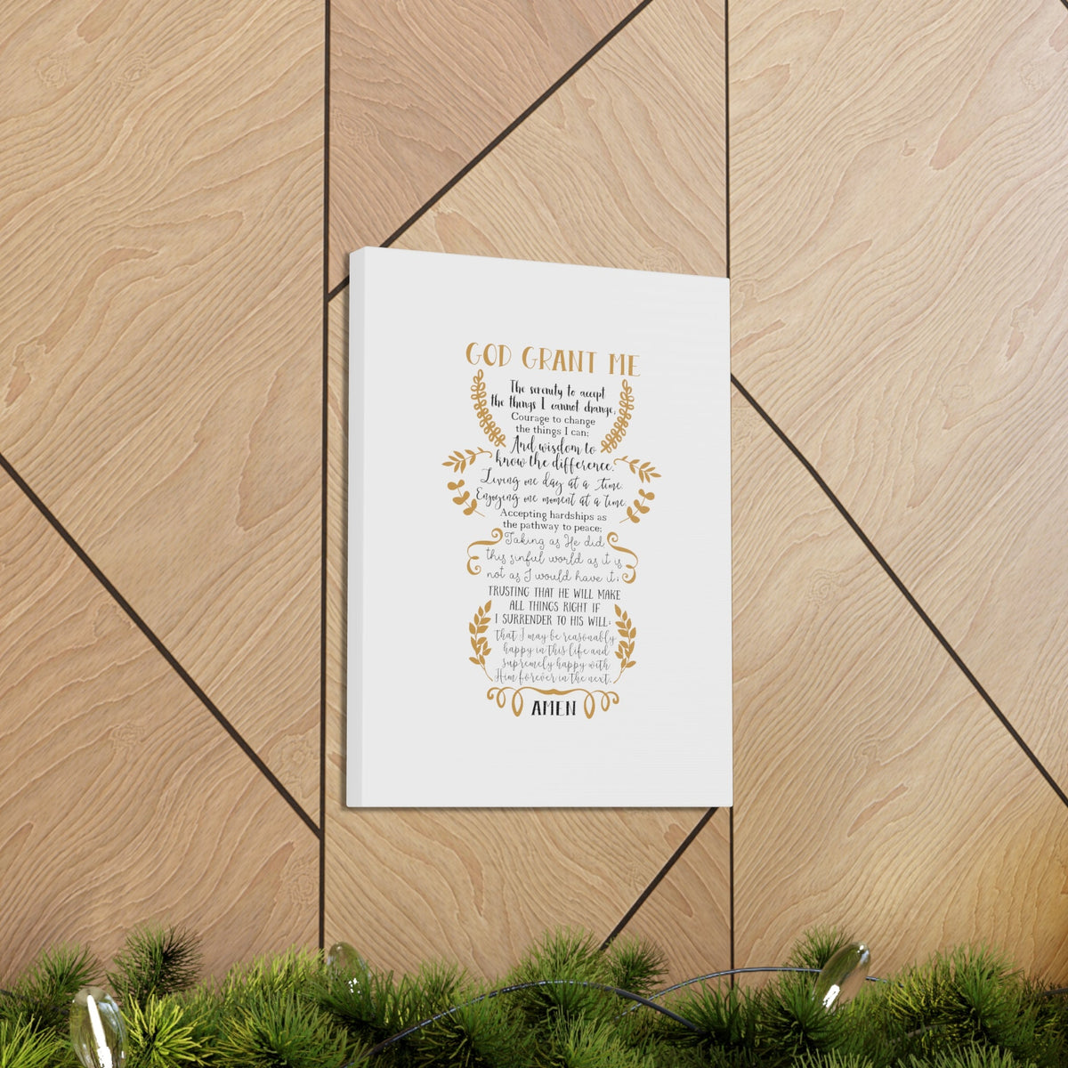 Scripture Walls God Grant Me Romans 15:13 Christian Wall Art Bible Verse Print Ready to Hang Unframed-Express Your Love Gifts