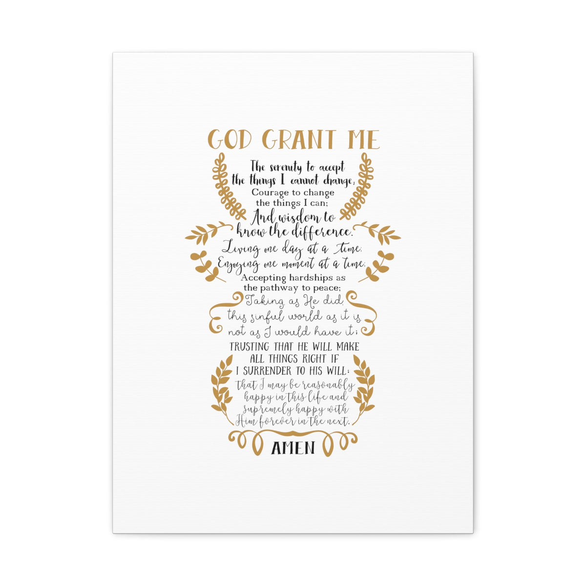 Scripture Walls God Grant Me Romans 15:13 Christian Wall Art Bible Verse Print Ready to Hang Unframed-Express Your Love Gifts
