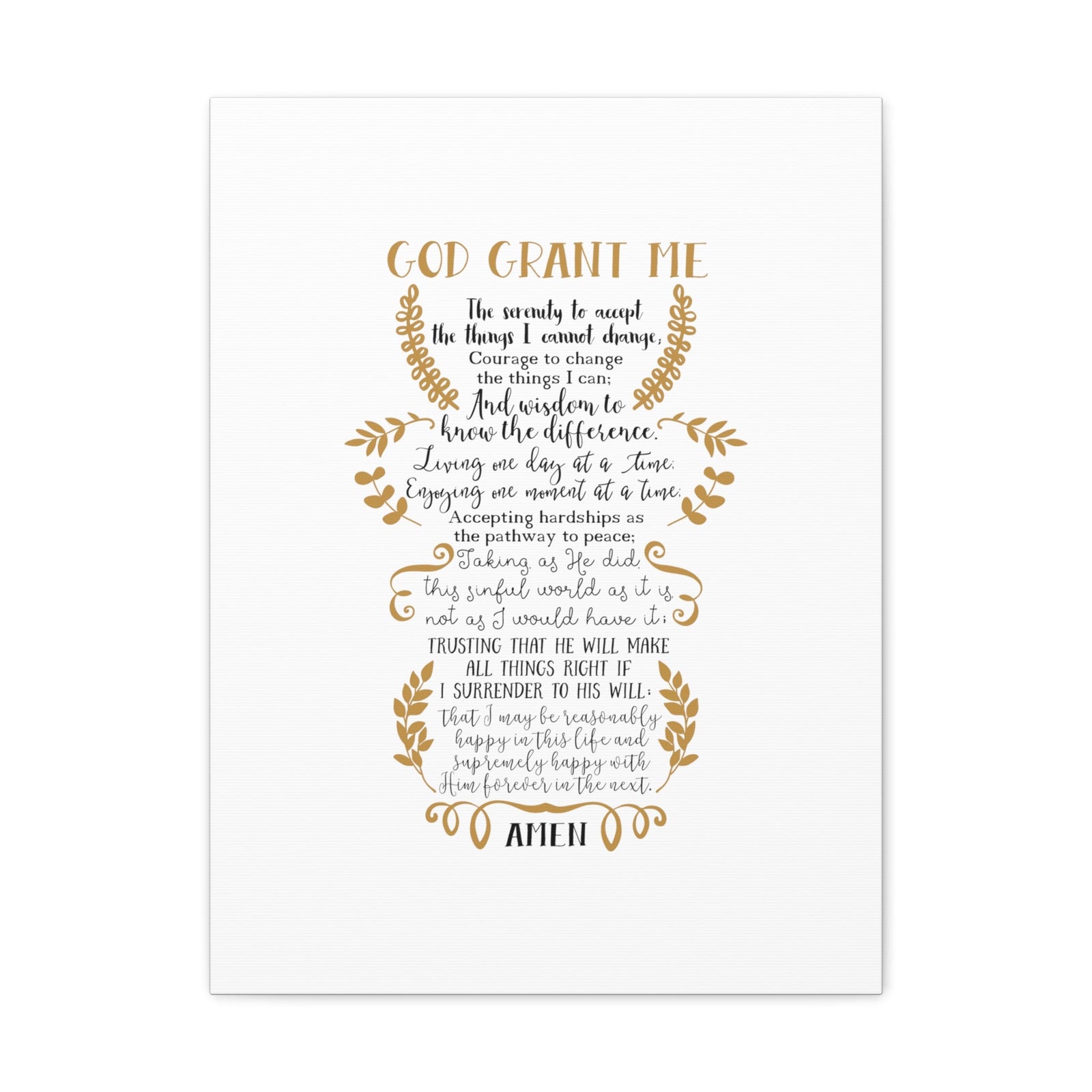 Scripture Walls God Grant Me Romans 15:13 Christian Wall Art Bible Verse Print Ready to Hang Unframed-Express Your Love Gifts