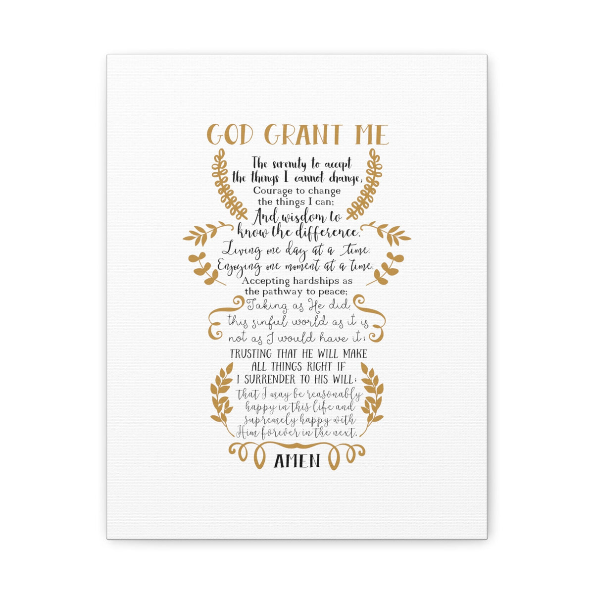 Scripture Walls God Grant Me Romans 15:13 Christian Wall Art Bible Verse Print Ready to Hang Unframed-Express Your Love Gifts