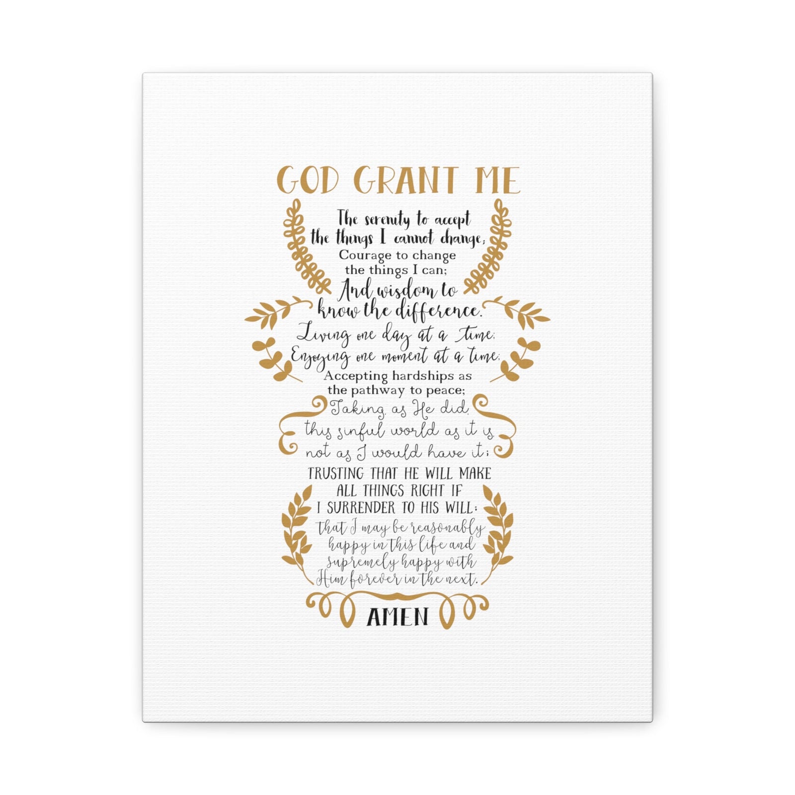 Scripture Walls God Grant Me Romans 15:13 Christian Wall Art Bible Verse Print Ready to Hang Unframed-Express Your Love Gifts