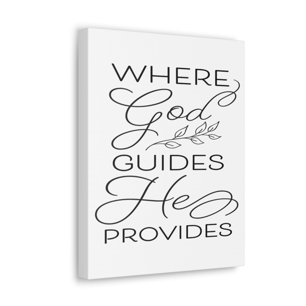 Scripture Walls God Guides He Isaiah 58:11 Christian Wall Art Print Ready to Hang Unframed-Express Your Love Gifts