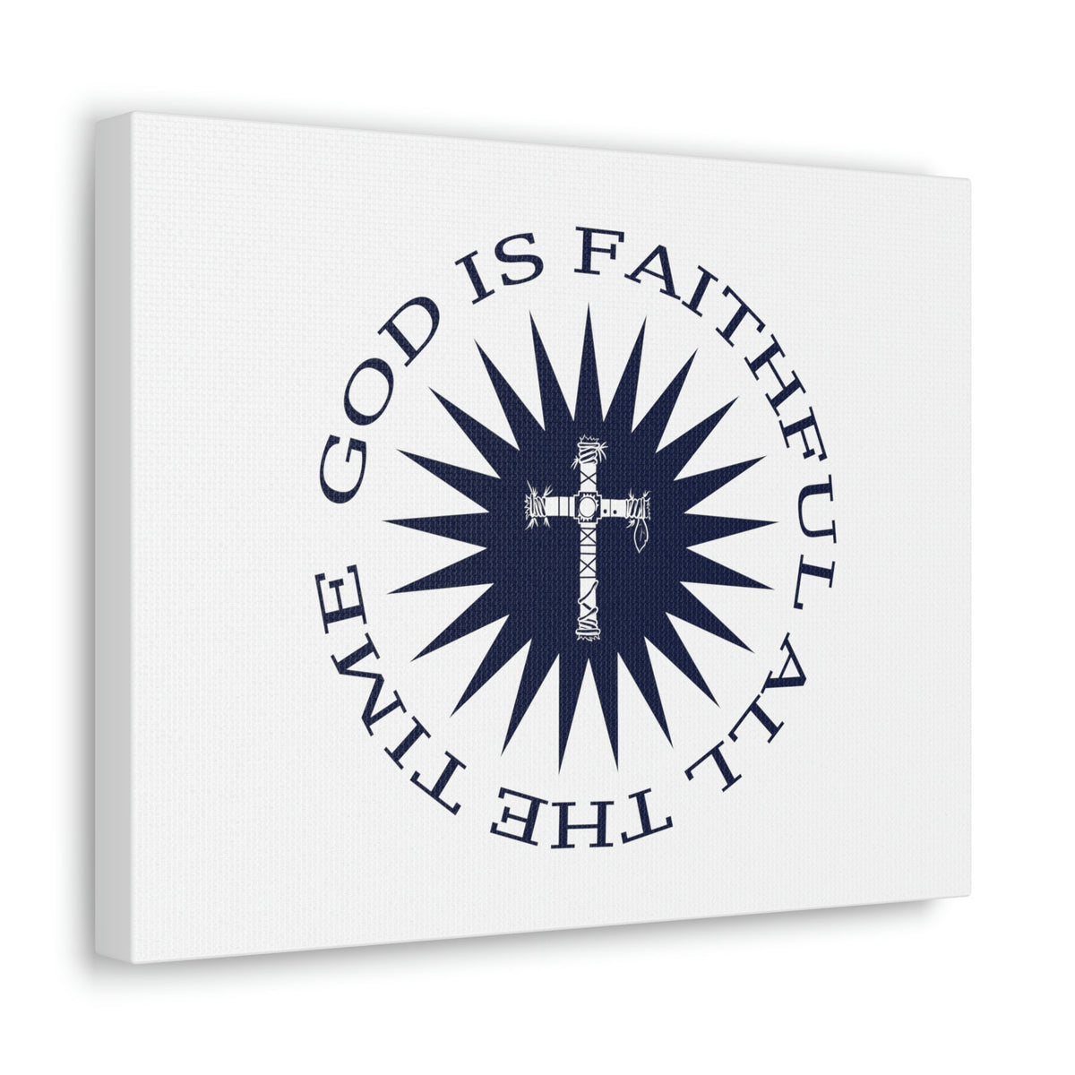 Scripture Walls God Is Faithful All The Time 1 John 1:9 Circled Christian Wall Art Bible Verse Print Ready to Hang Unframed-Express Your Love Gifts