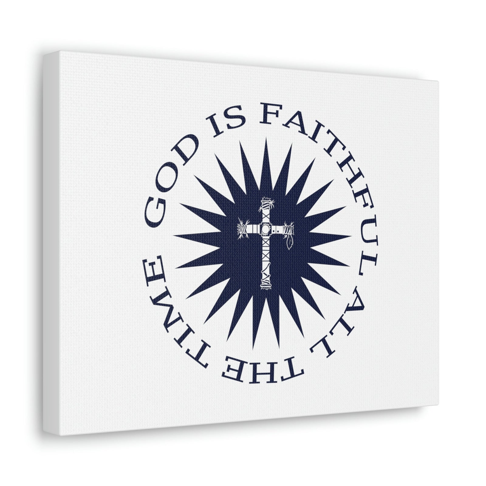 Scripture Walls God Is Faithful All The Time 1 John 1:9 Circled Christian Wall Art Bible Verse Print Ready to Hang Unframed-Express Your Love Gifts