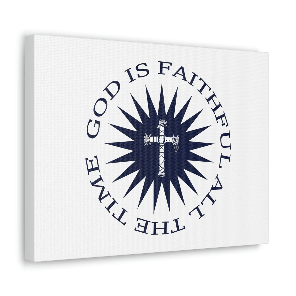 Scripture Walls God Is Faithful All The Time 1 John 1:9 Circled Christian Wall Art Bible Verse Print Ready to Hang Unframed-Express Your Love Gifts